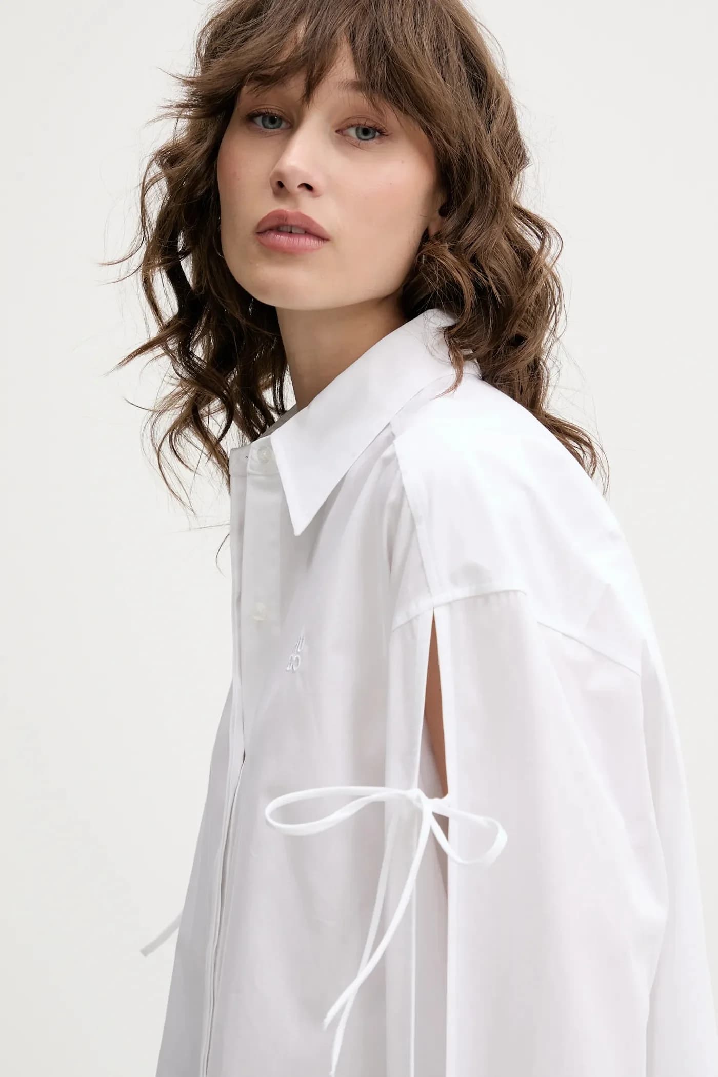 Хлопковая рубашка - фото 5