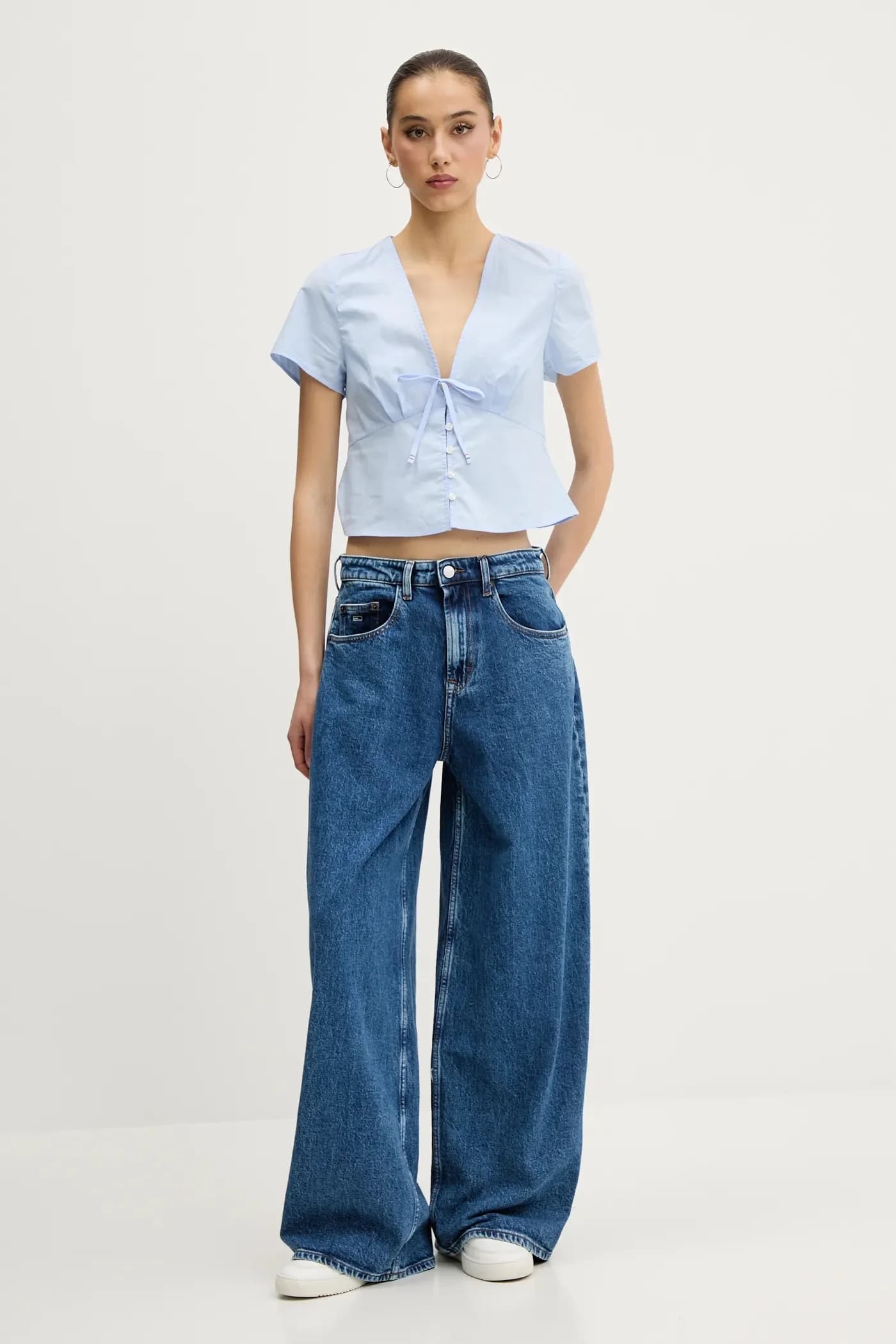 Хлопковая рубашка - фото 2