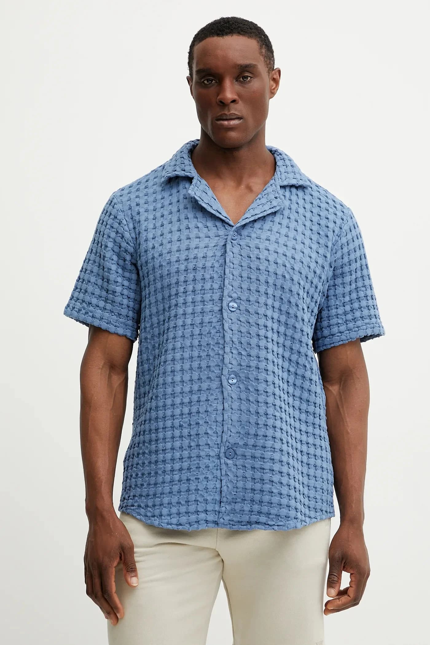 Хлопковая рубашка - фото 2