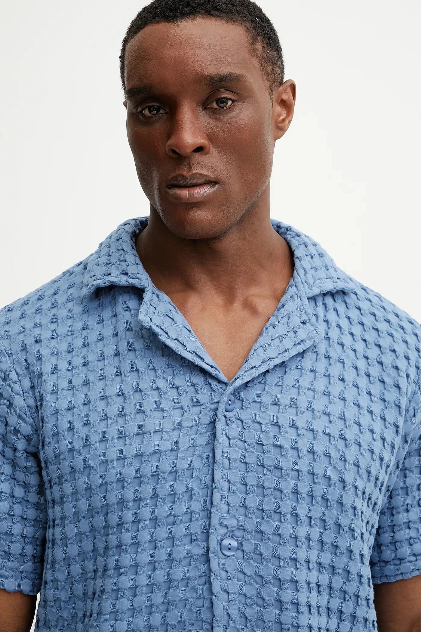 Хлопковая рубашка - фото 7