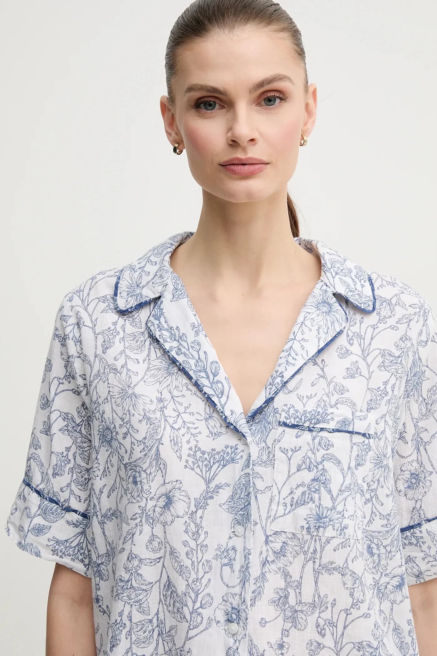 ДОРИС льняная рубашка - фото 4