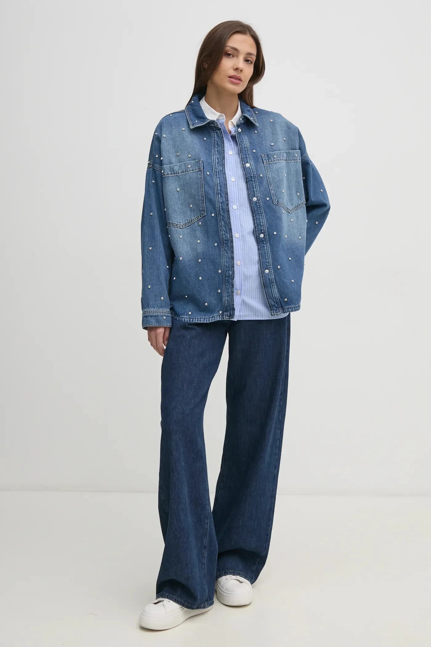 Хлопковая рубашка - фото 2