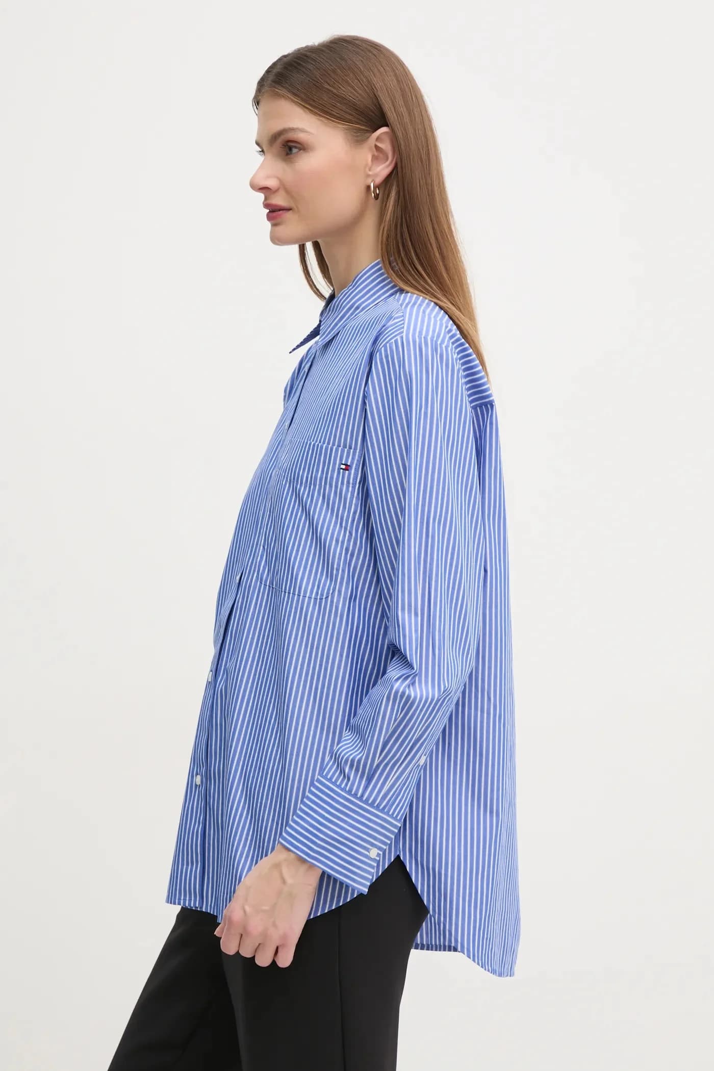 Хлопковая рубашка - фото 4