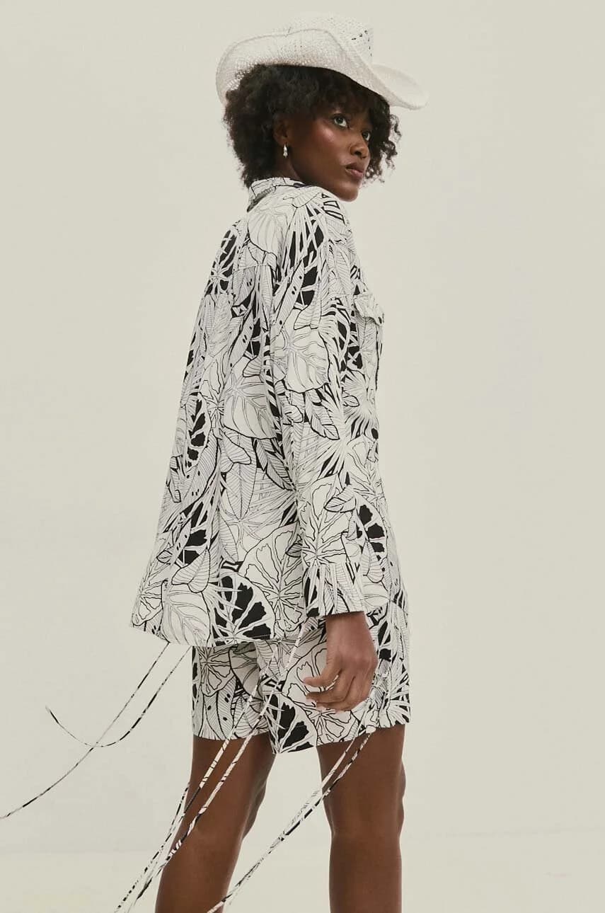 Льняная рубашка - фото 4