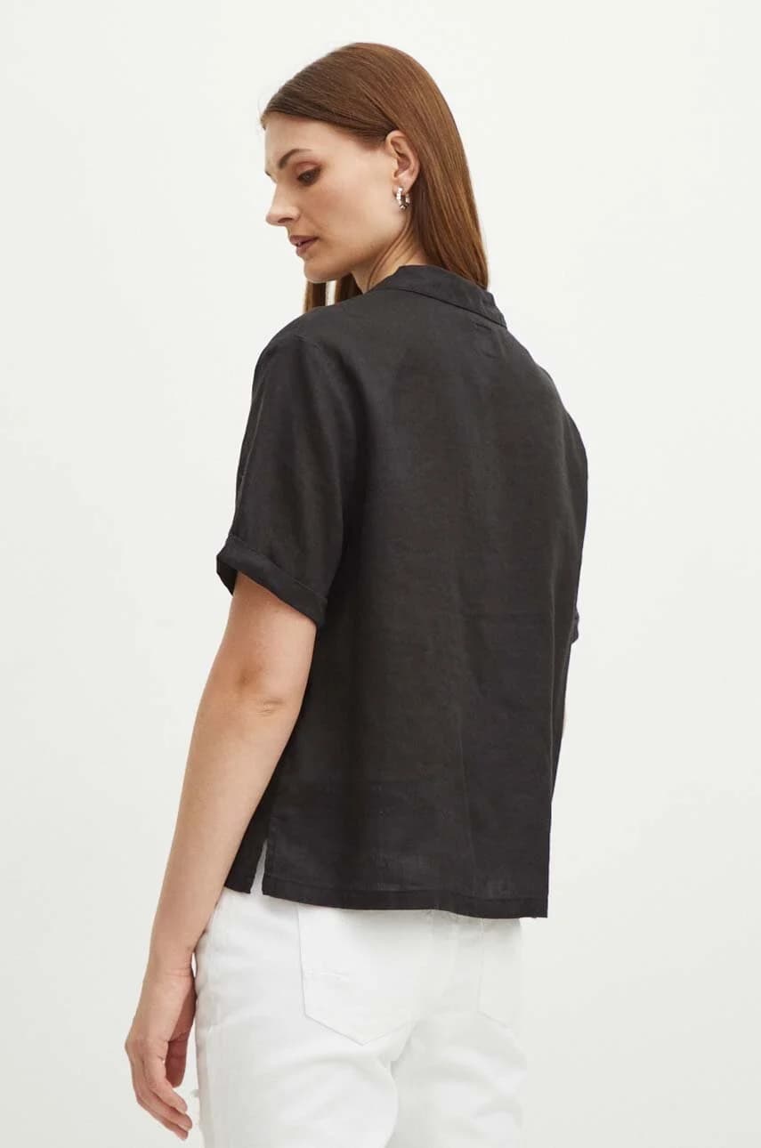 Льняная рубашка - фото 3