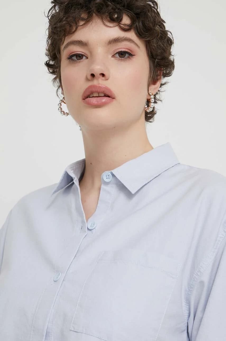 Хлопковая рубашка - фото 4