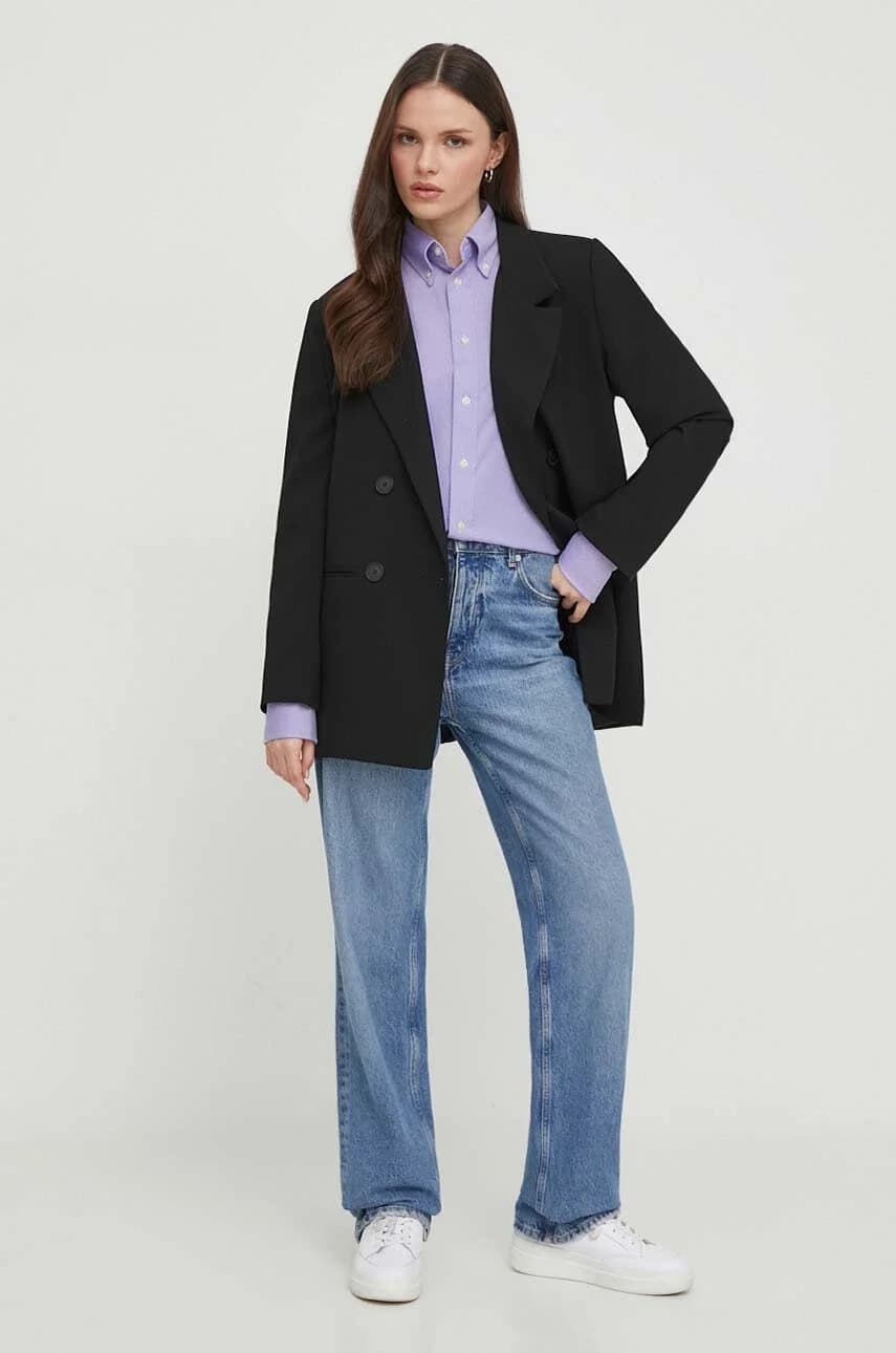 Хлопковая рубашка - фото 3