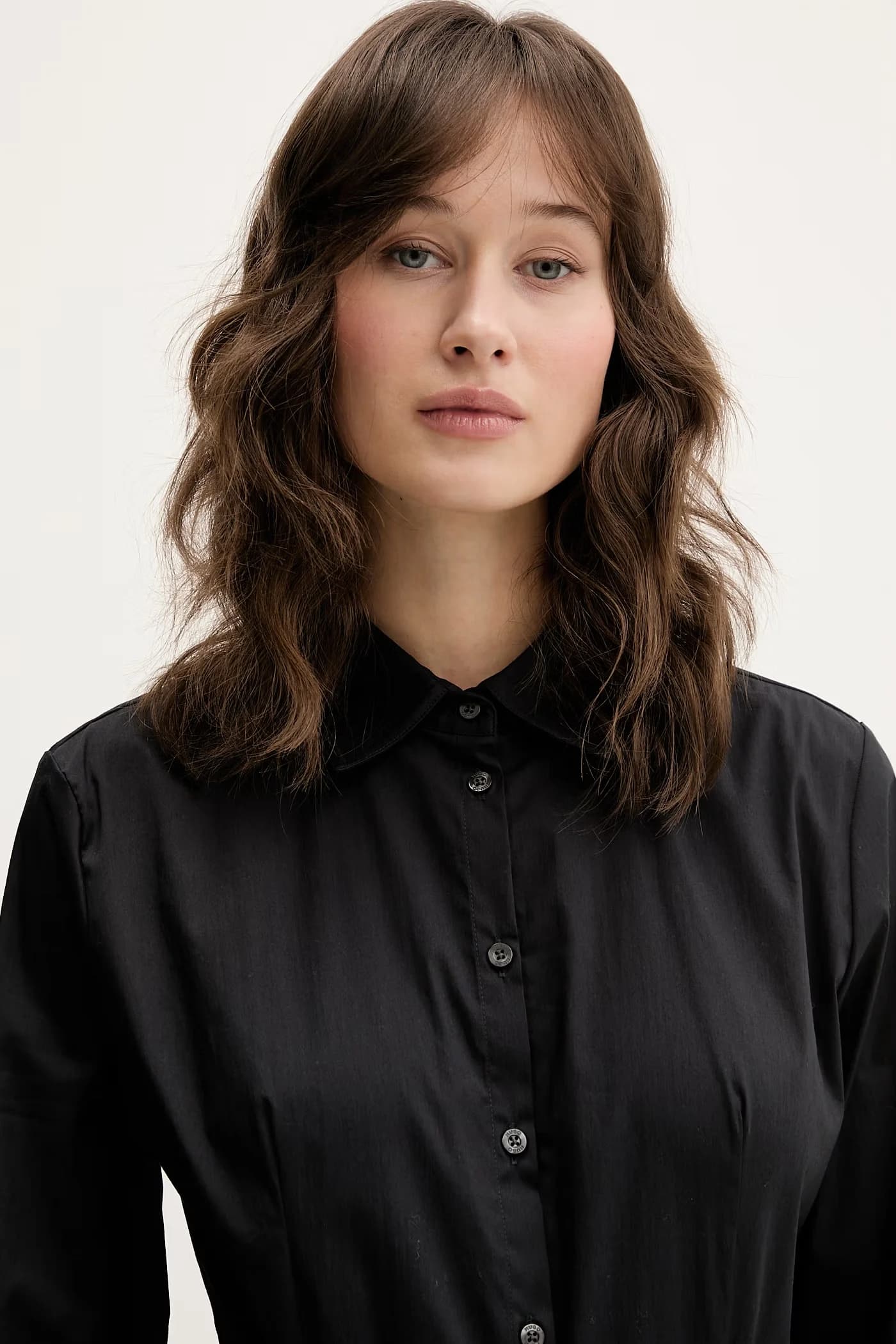 Приталенная рубашка - фото 4