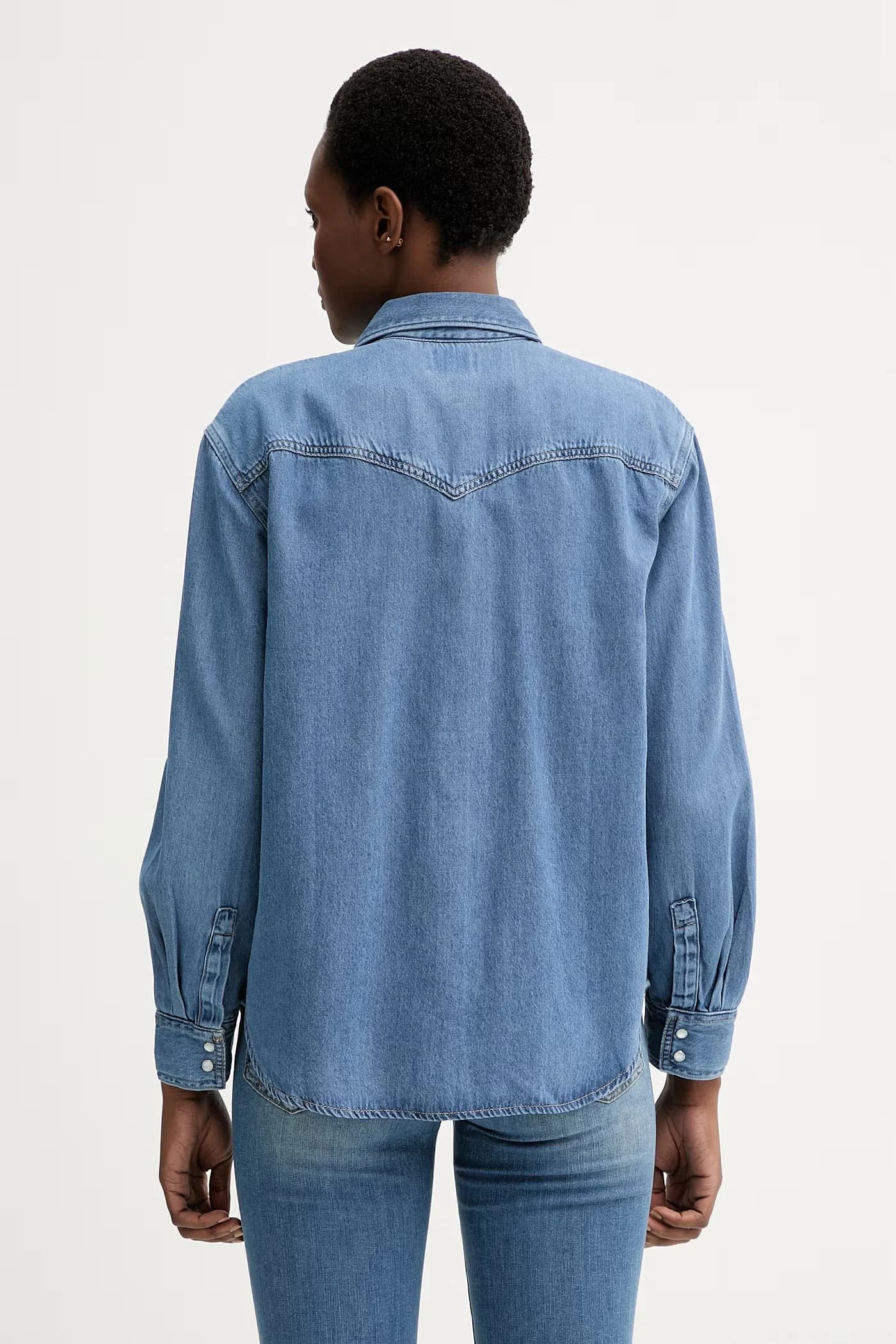 джинсовая рубашка TEODORA WESTERN - фото 3