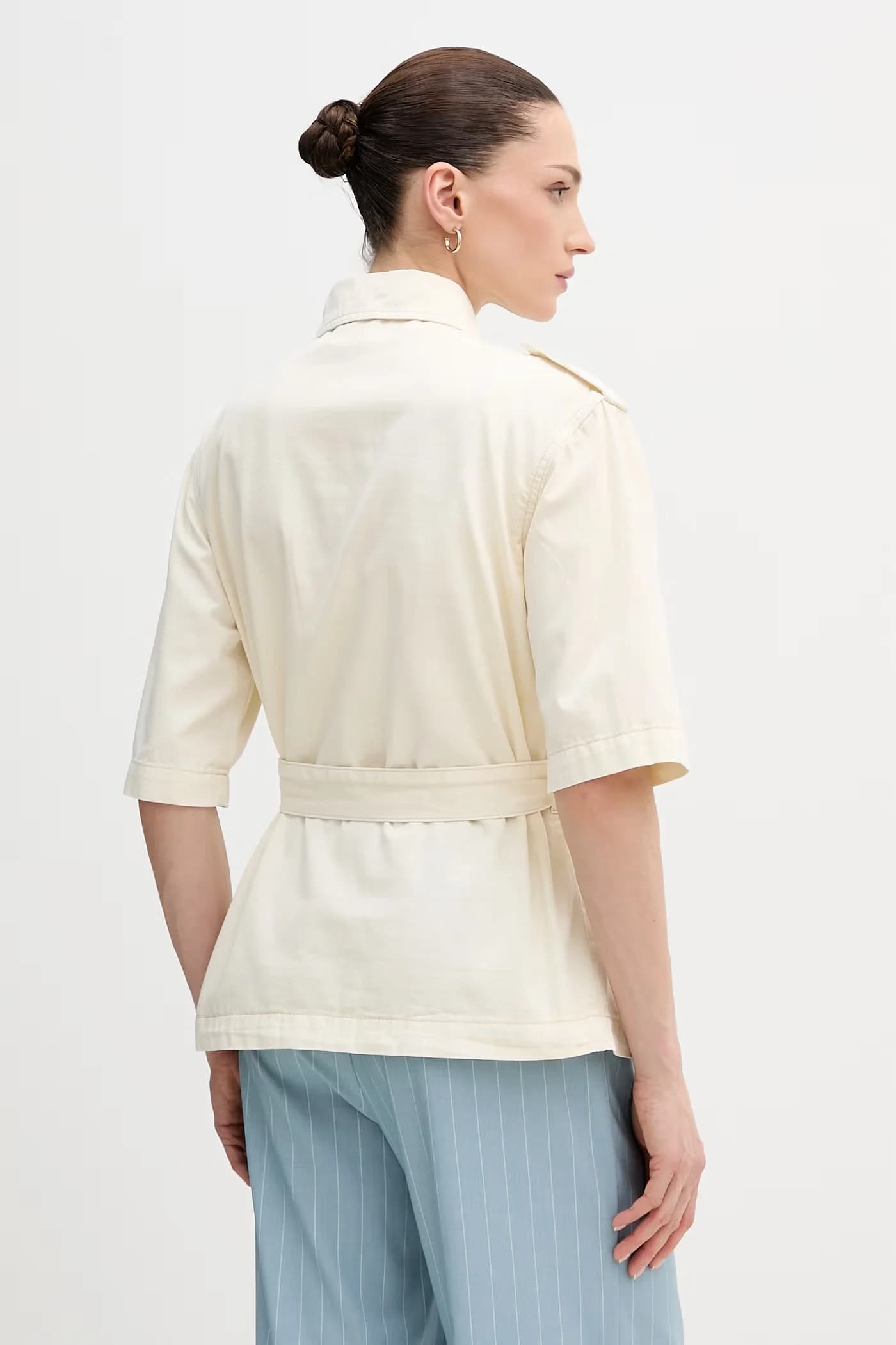 Хлопковая рубашка - фото 3