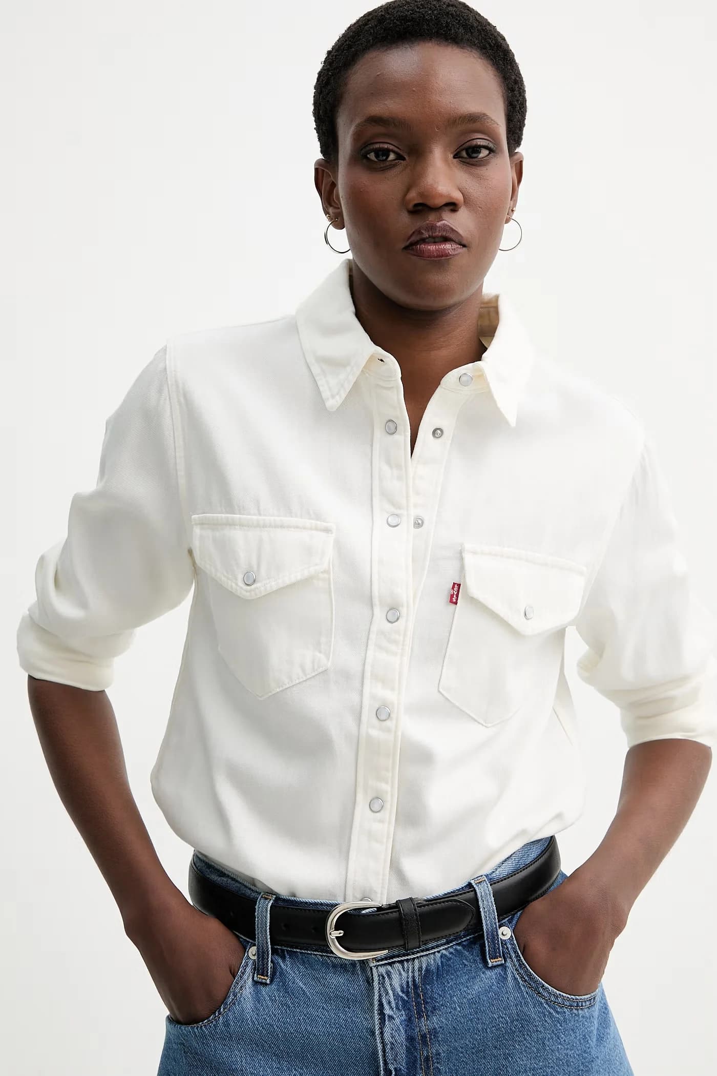 джинсовая рубашка ICONIC WESTERN - фото 4