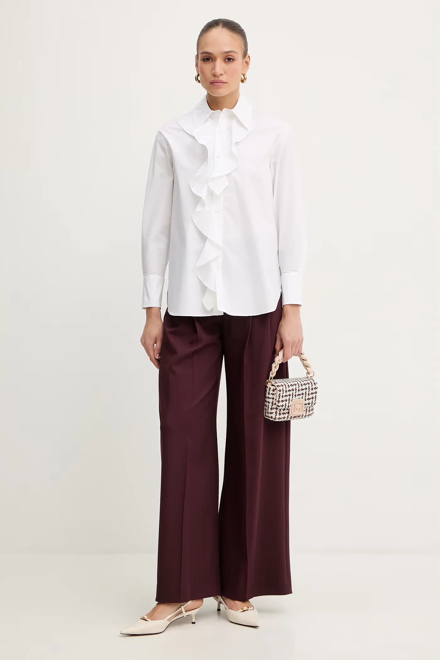 рубашка FALESIA из хлопка - фото 2