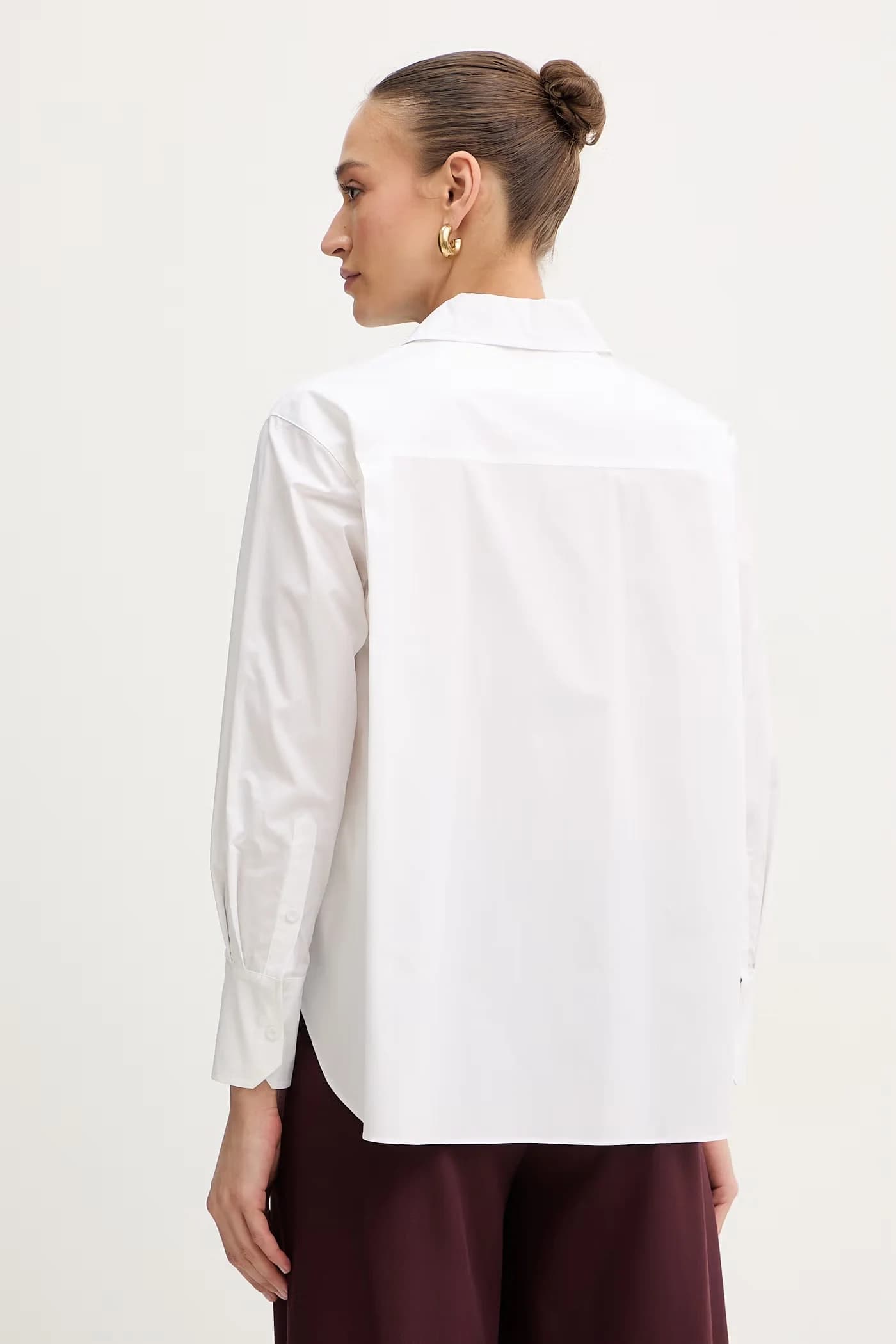 рубашка FALESIA из хлопка - фото 3