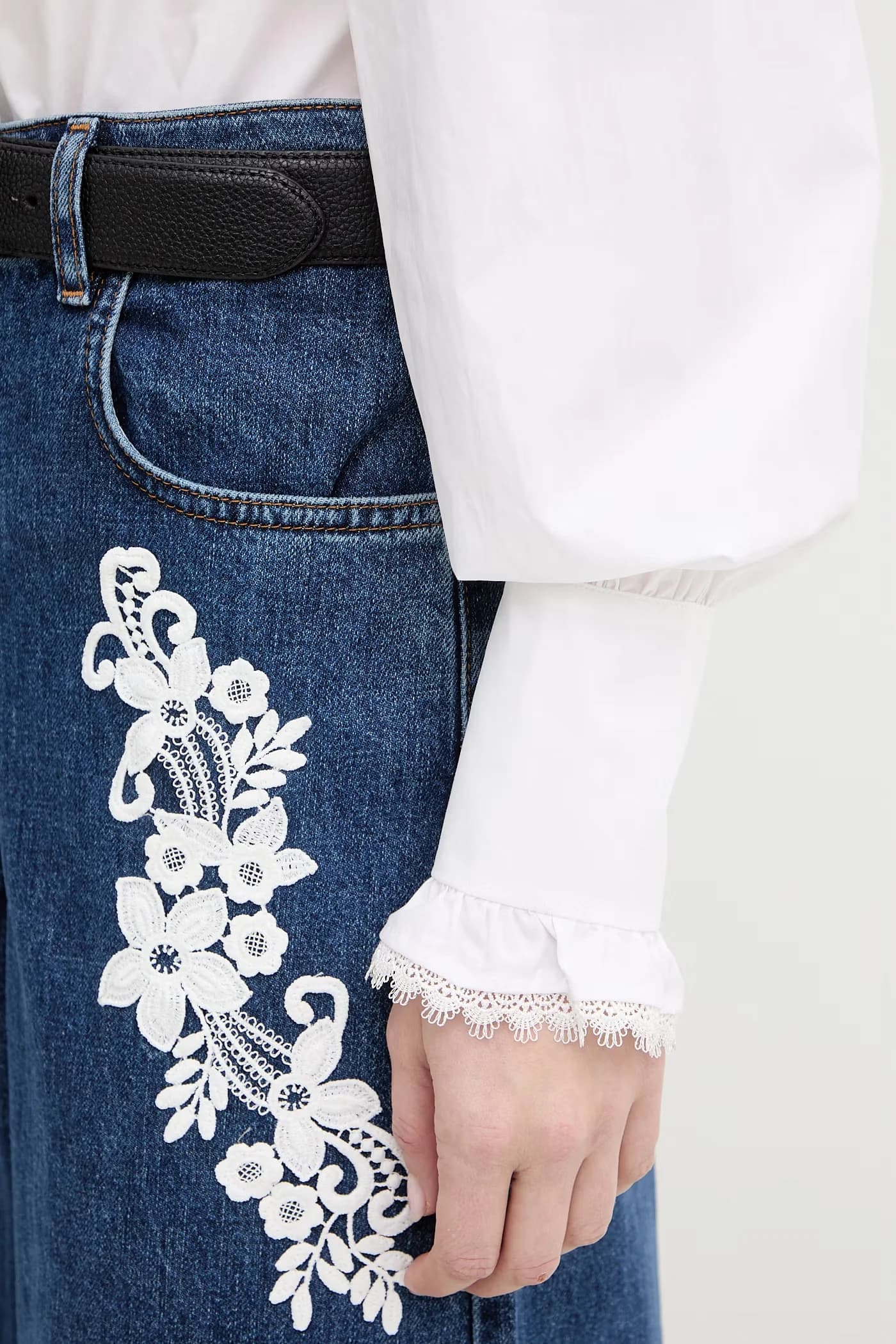 Хлопковая рубашка - фото 5