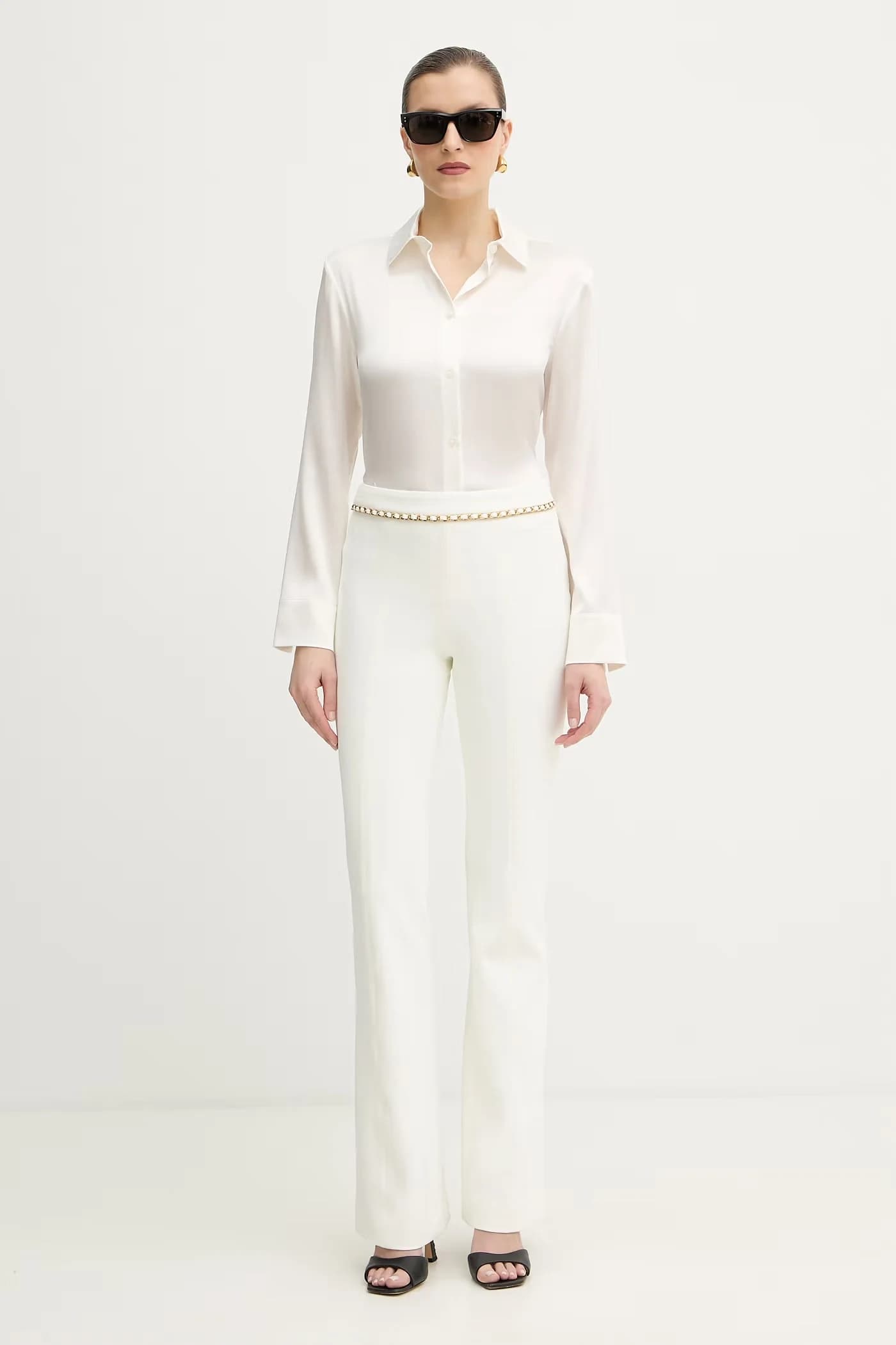 Рубашка из шелка QUARTO - фото 2