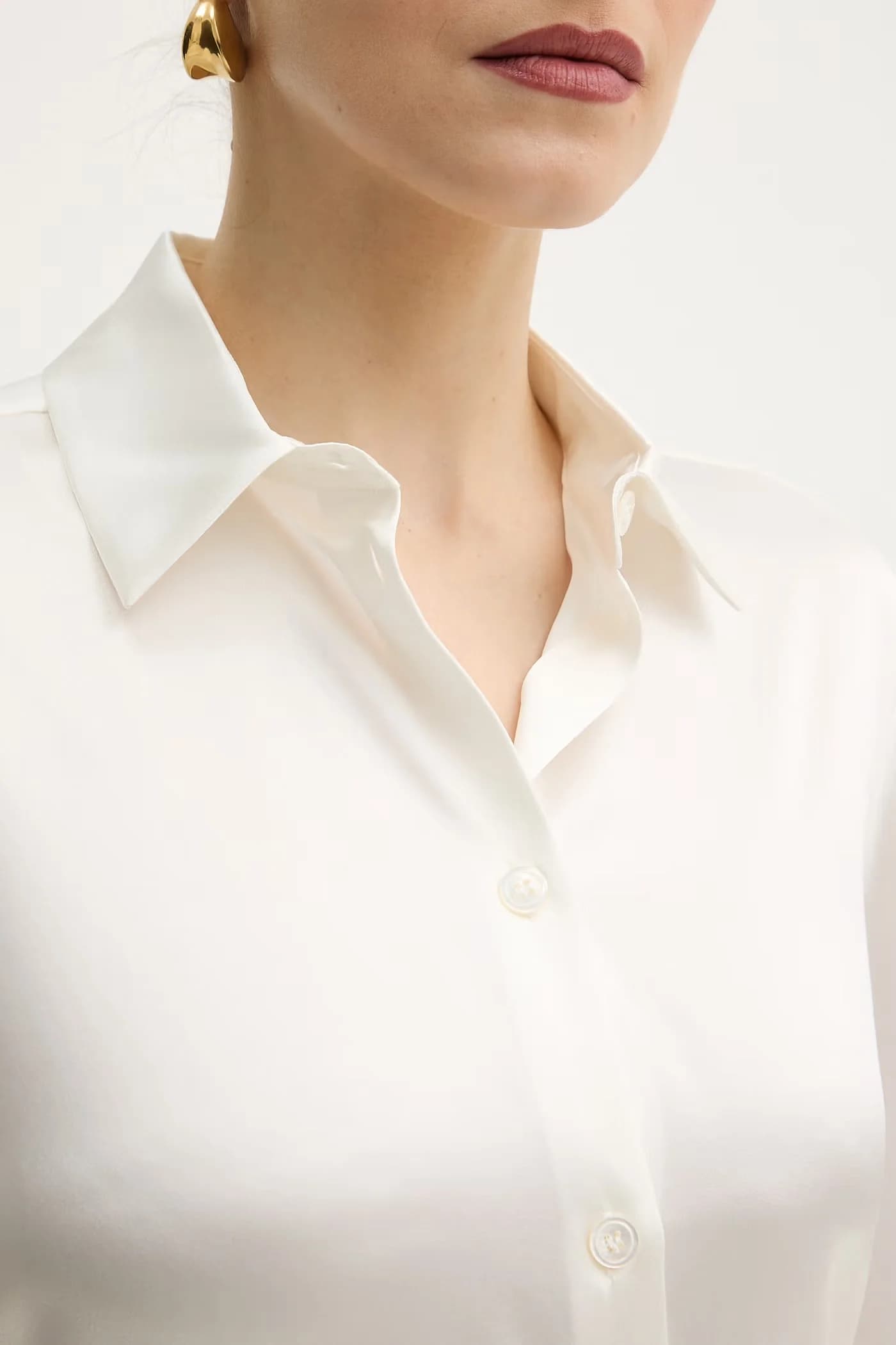 Рубашка из шелка QUARTO - фото 5