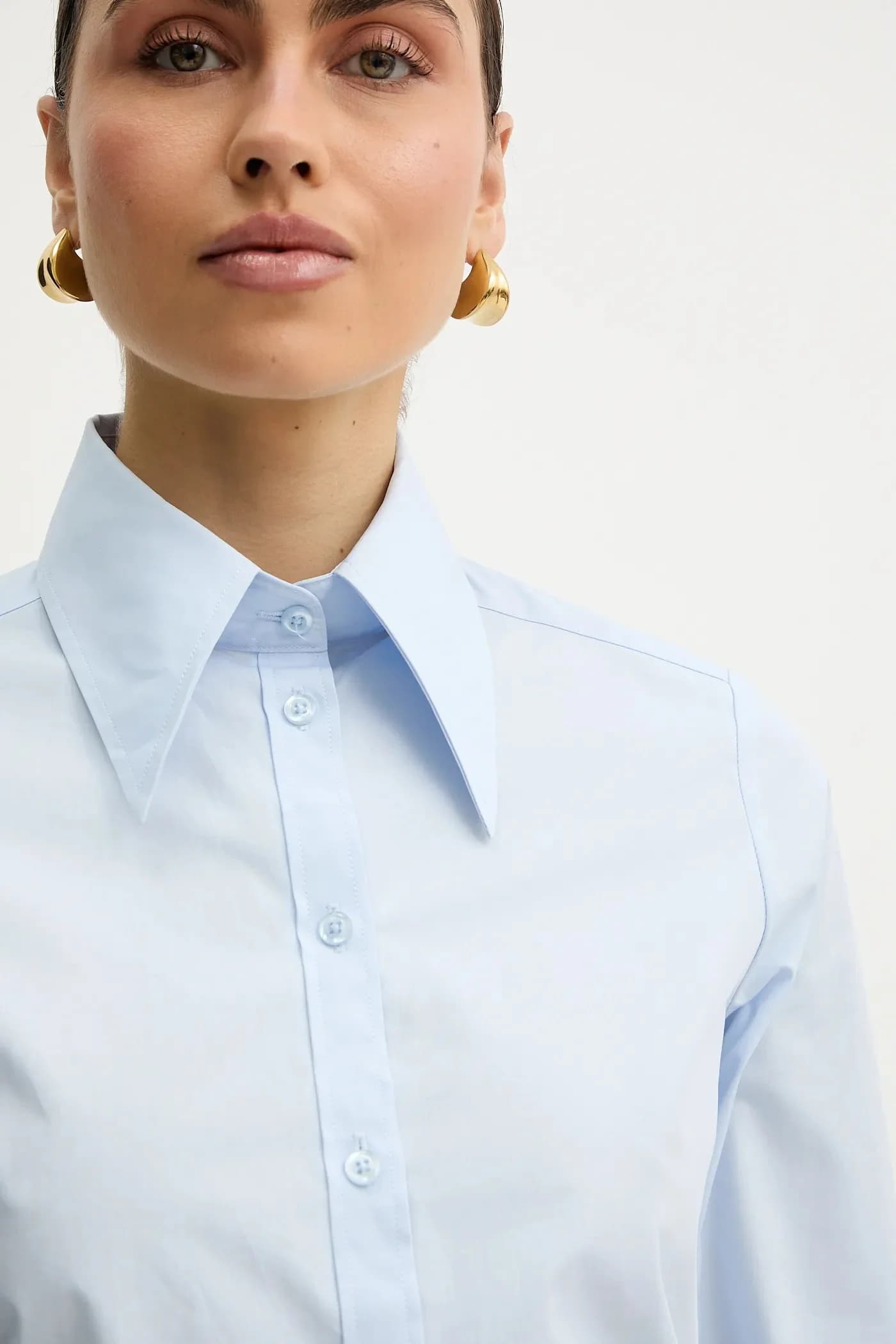 рубашка DORINI из хлопка - фото 4