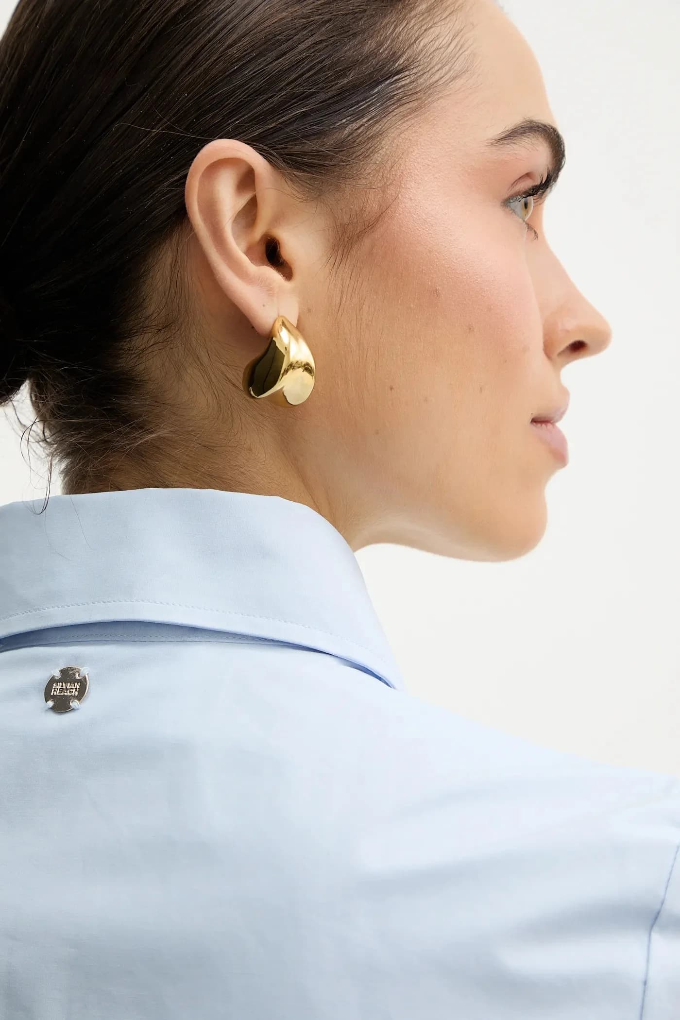 рубашка DORINI из хлопка - фото 5