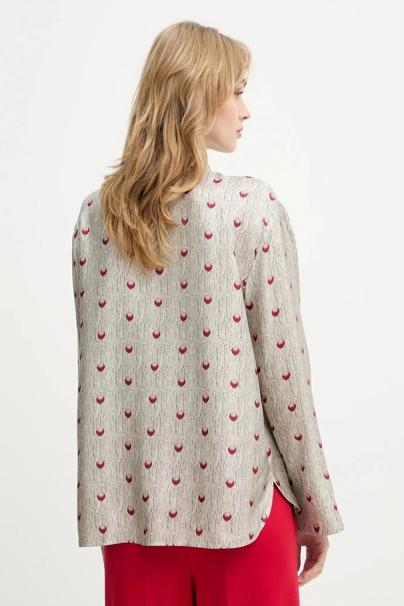 шелковая рубашка OSPITE - фото 3