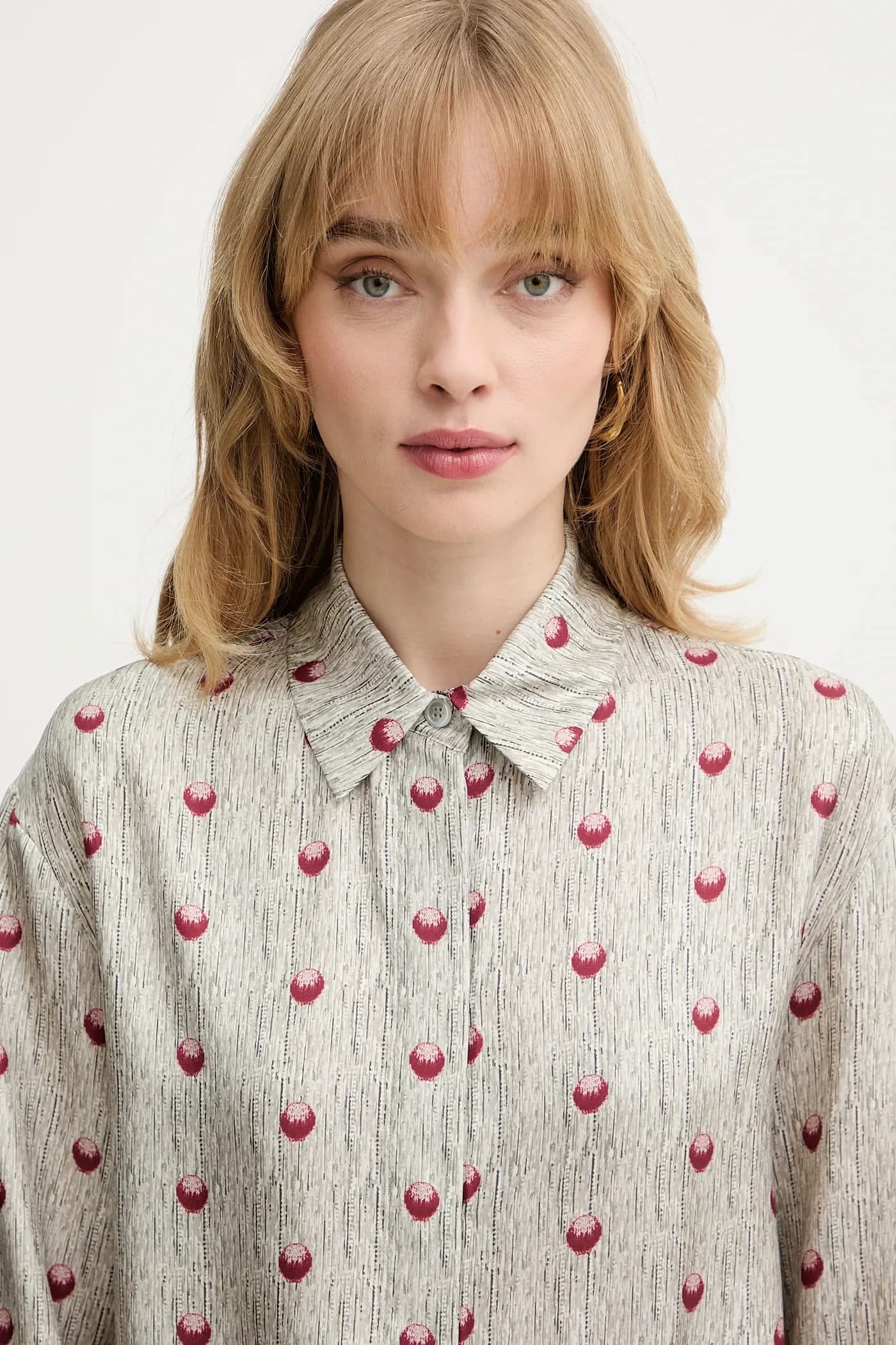 шелковая рубашка OSPITE - фото 4