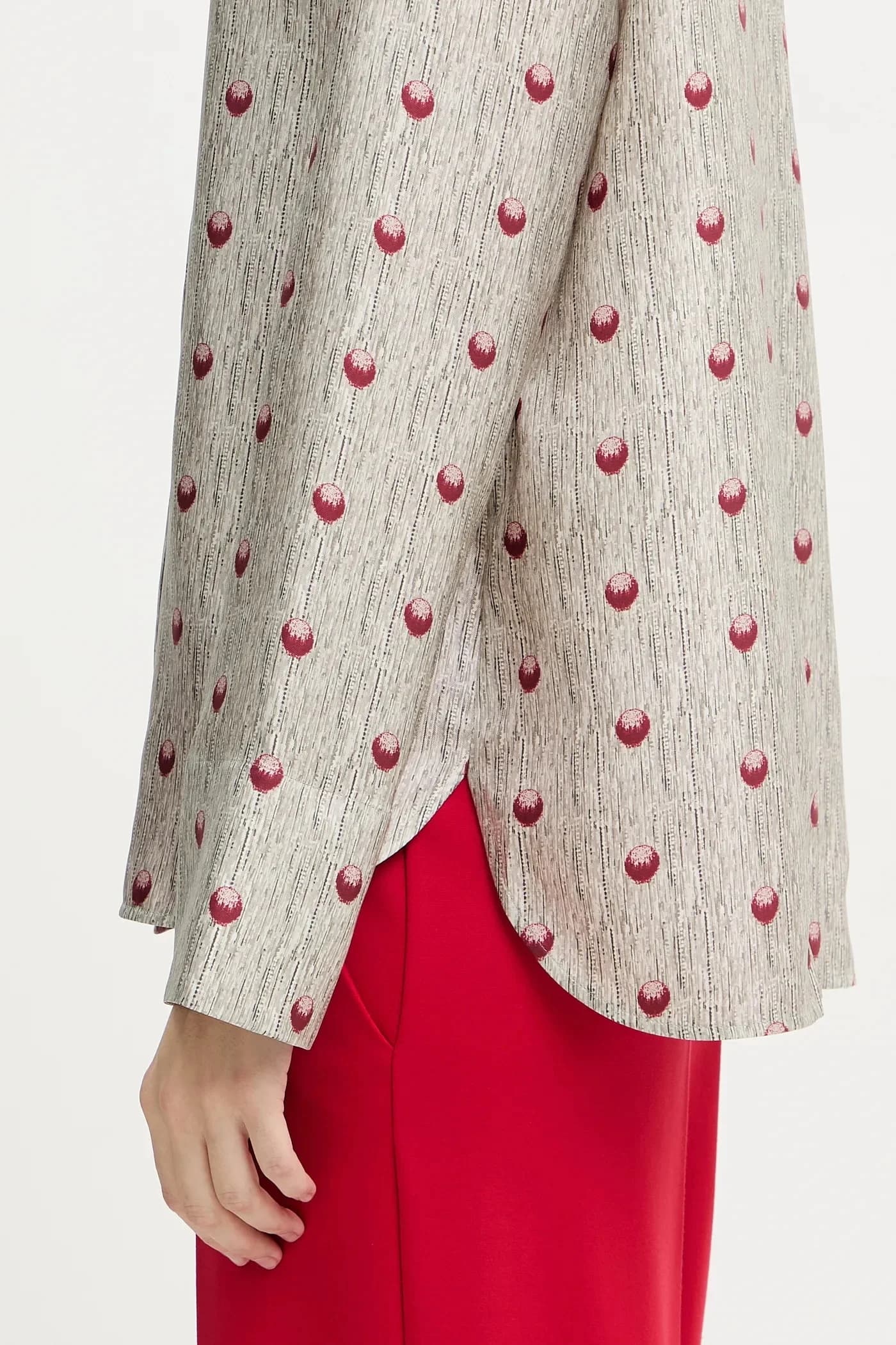 шелковая рубашка OSPITE - фото 5