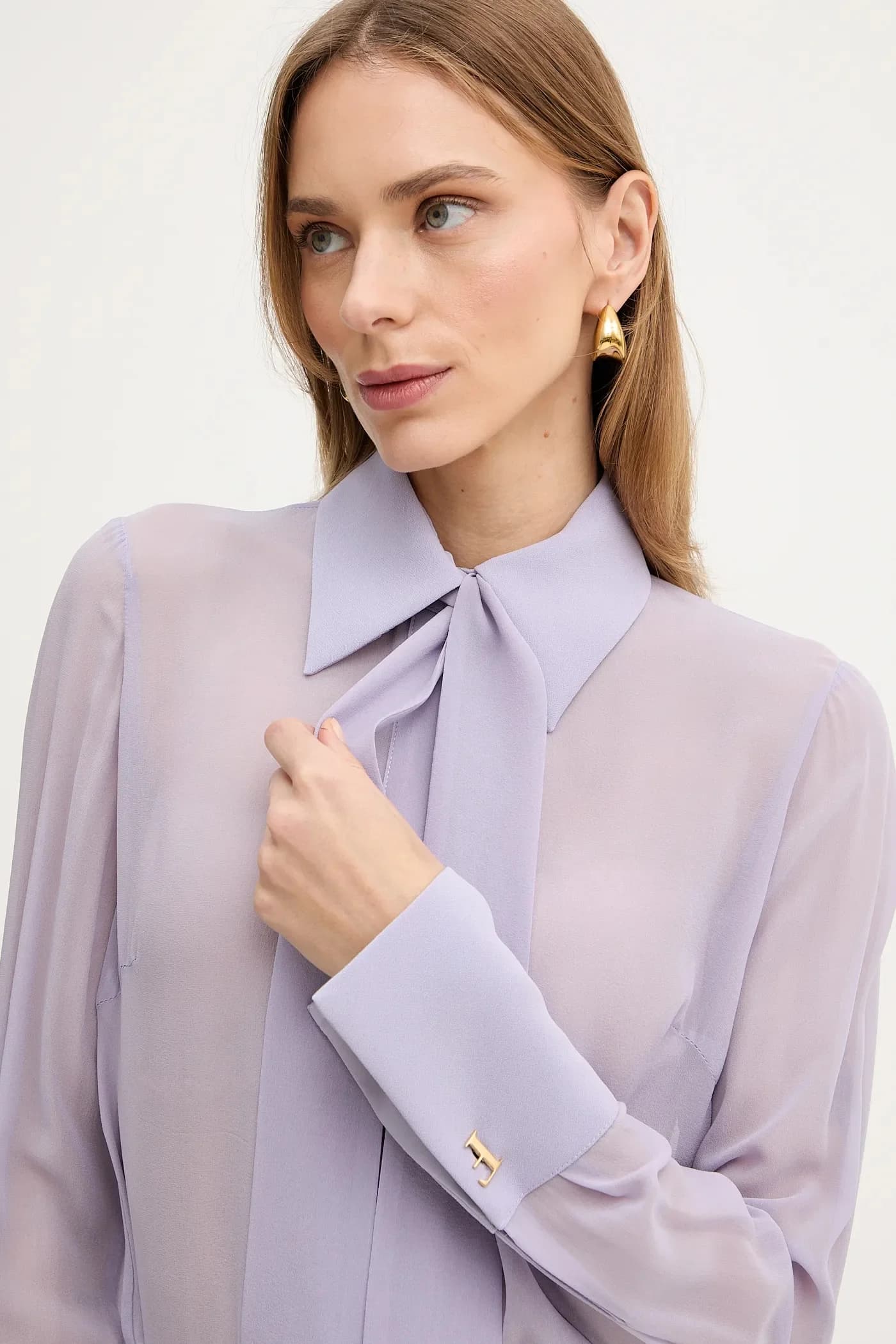 Шелковая рубашка - фото 4