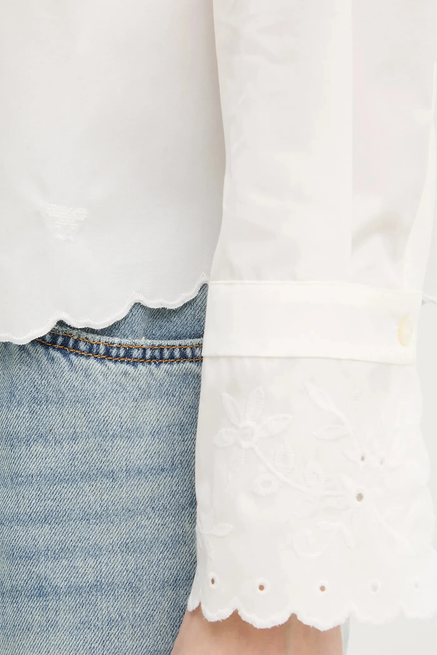 рубашка NEUTRO из хлопка - фото 6