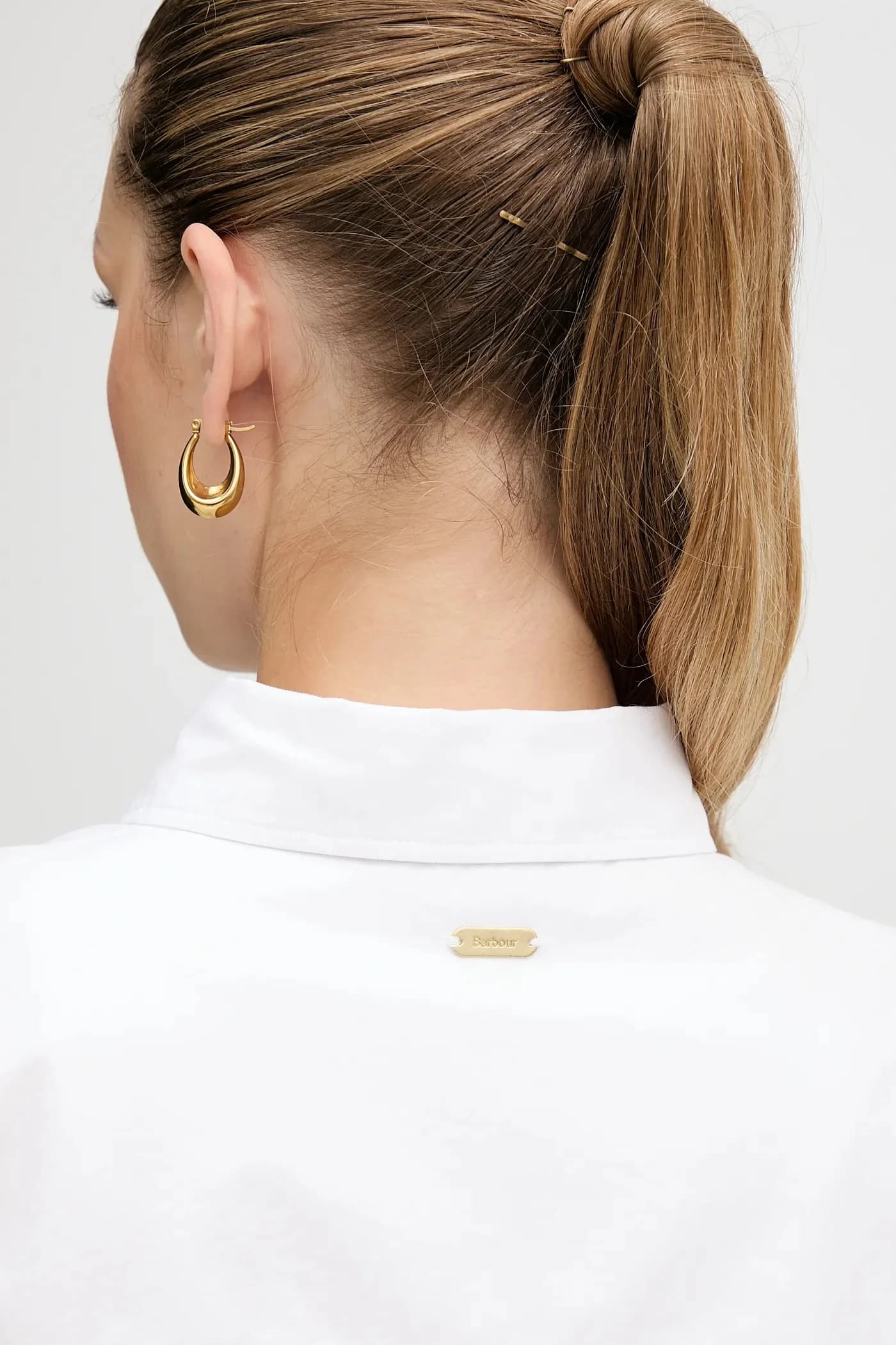 рубашка из хлопка с крапивником - фото 6