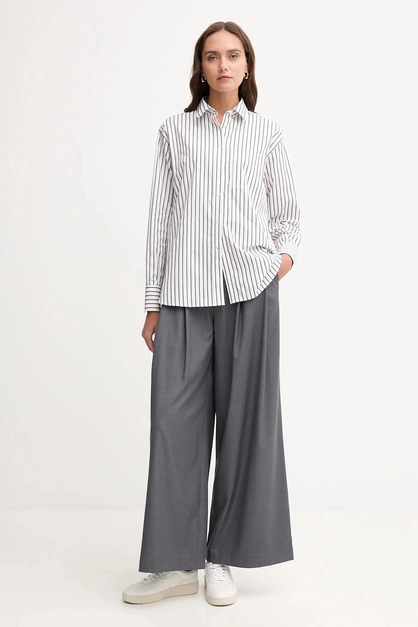 Хлопковая рубашка - фото 2