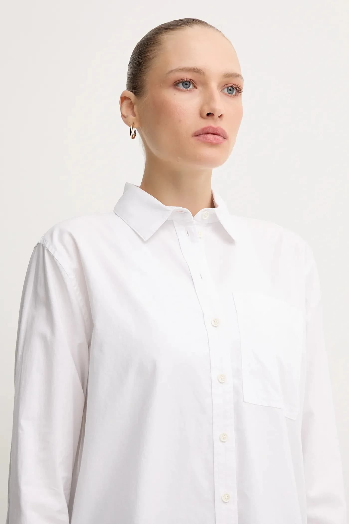 рубашка FREYA из хлопка - фото 4