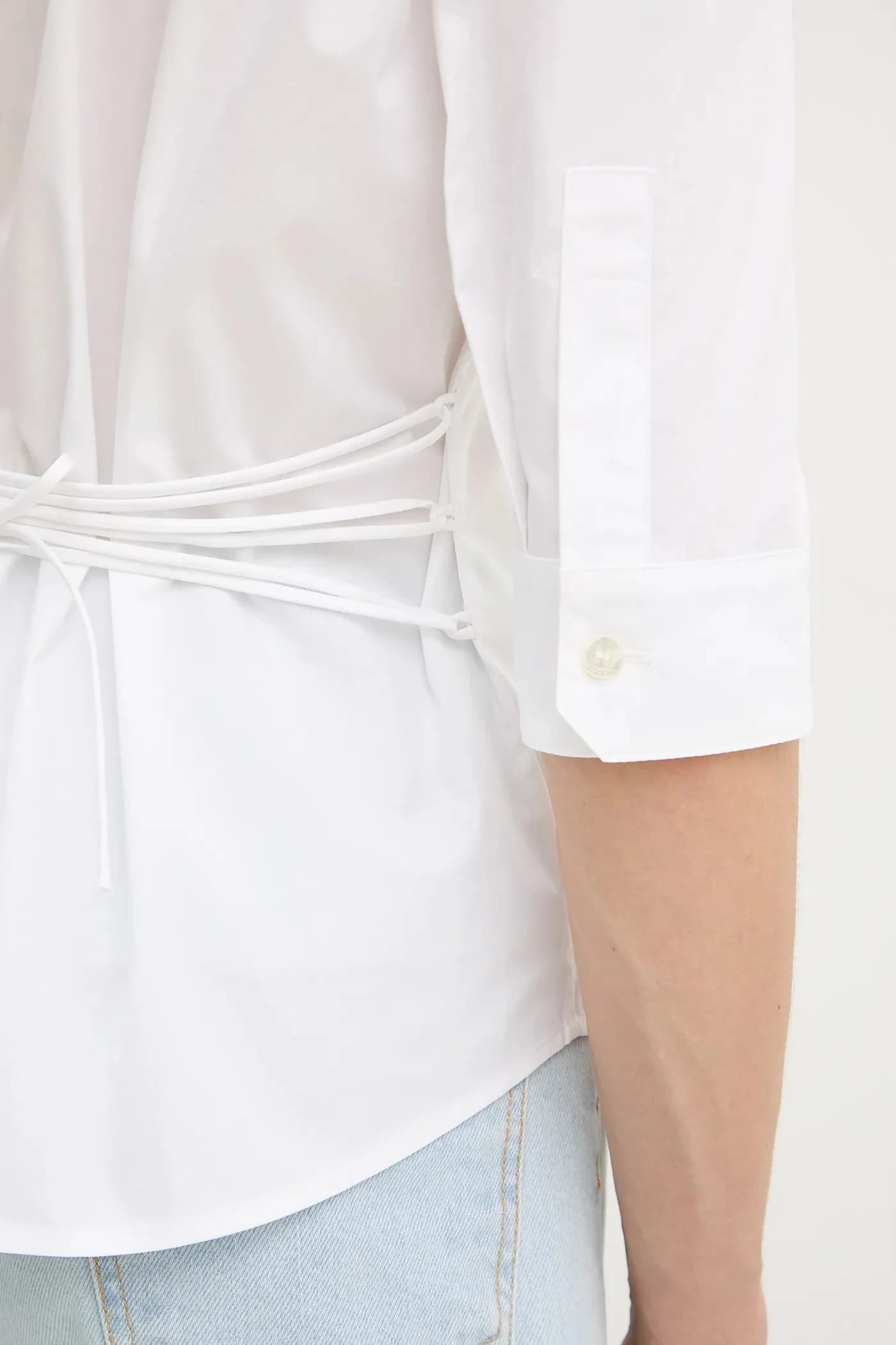 Хлопковая рубашка - фото 5