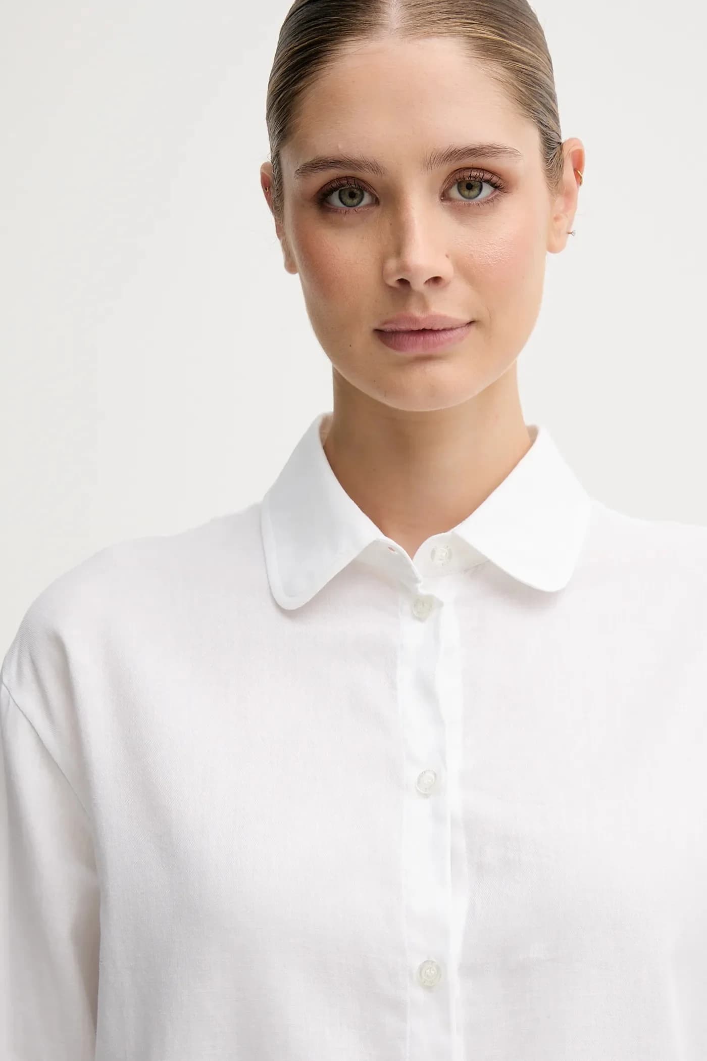 Хлопковая рубашка - фото 4