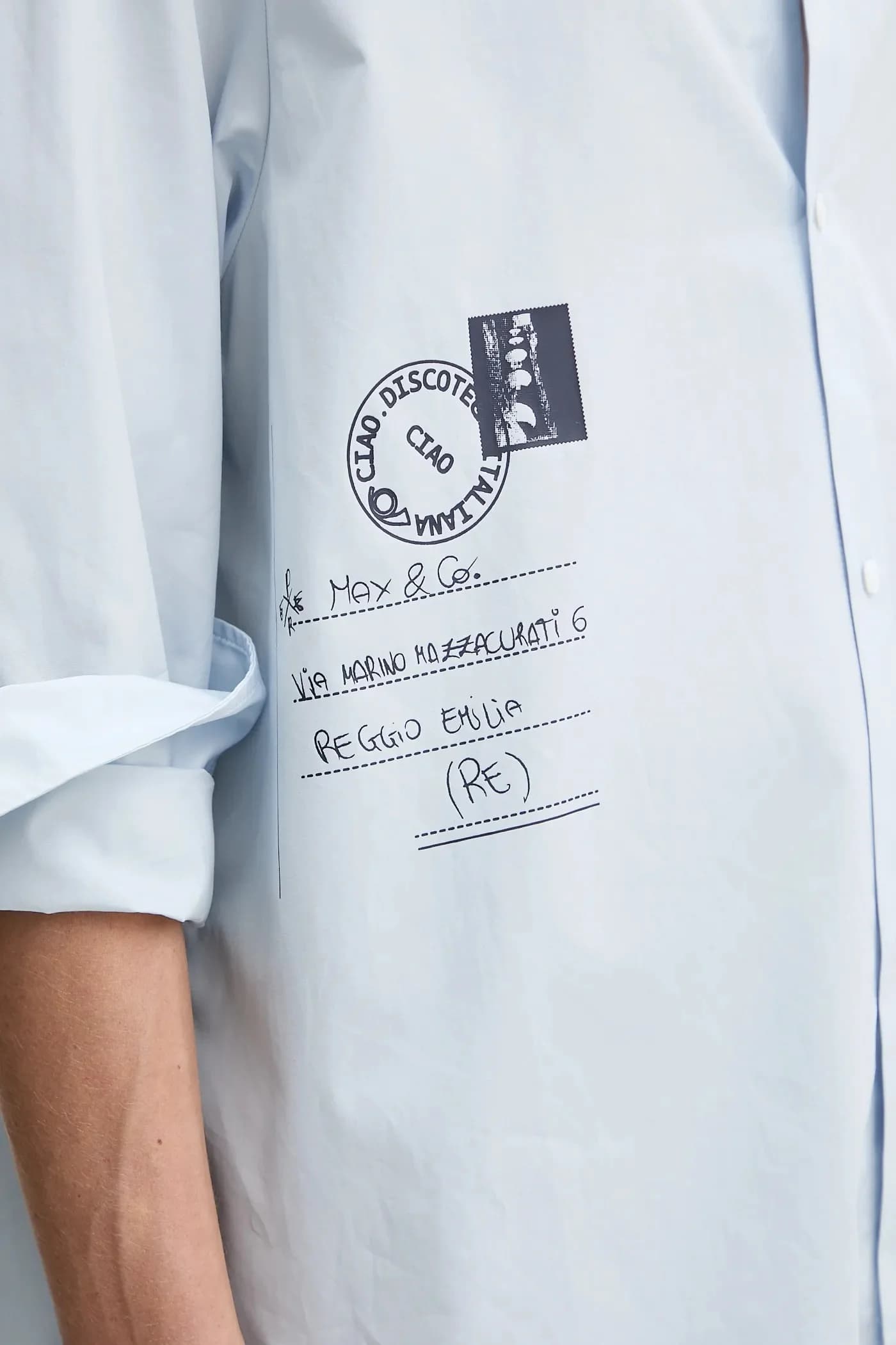 Хлопковая рубашка - фото 5