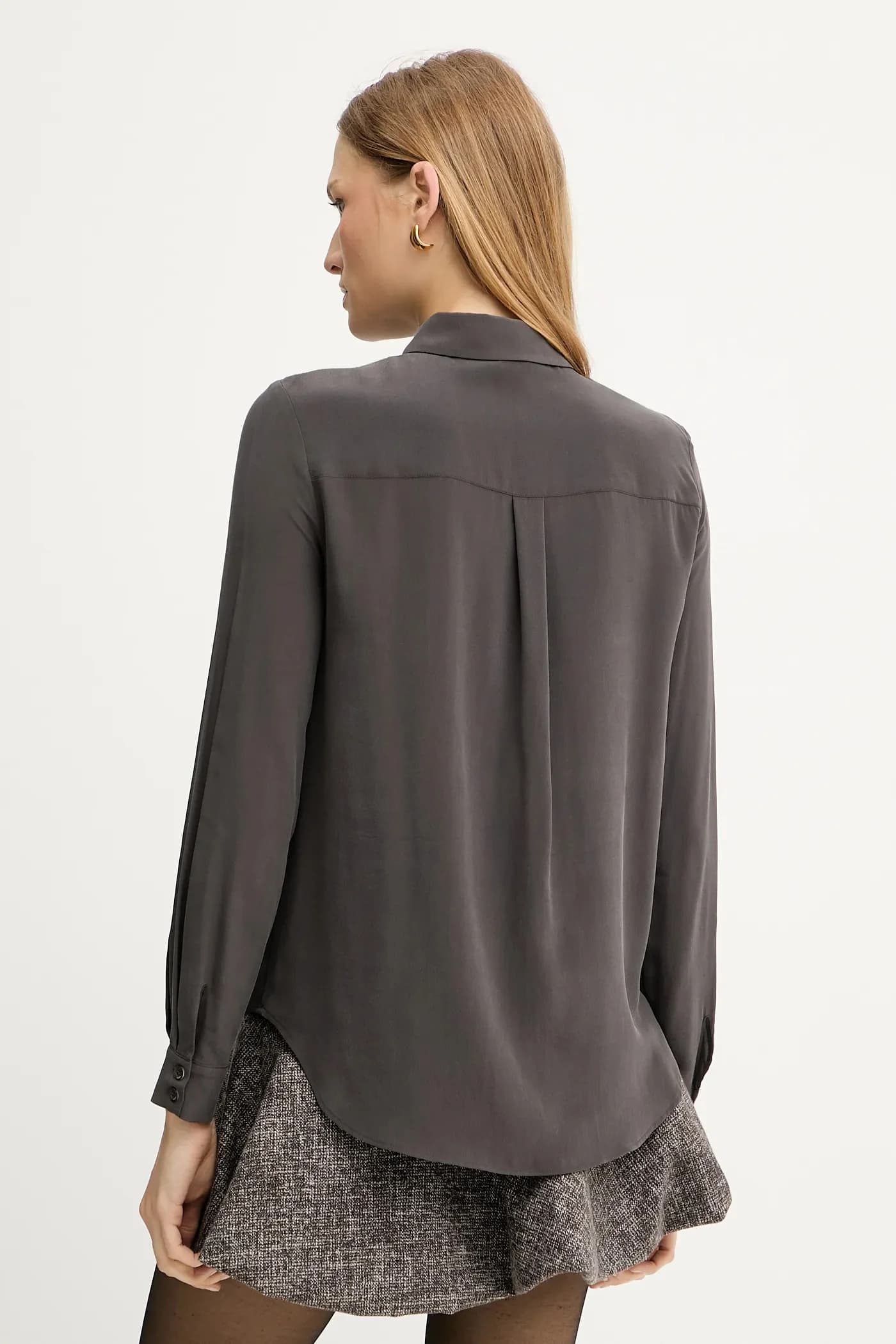 Шелковая рубашка - фото 3