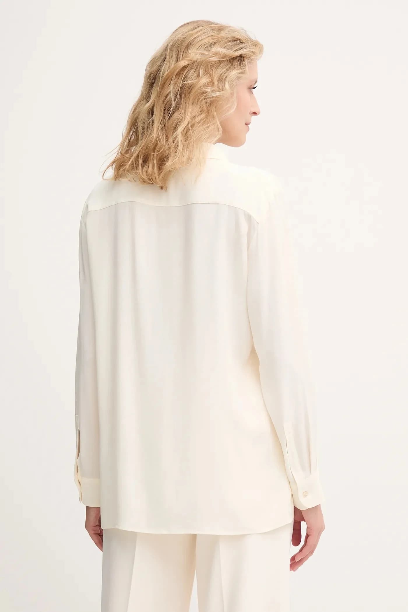 Шелковая рубашка - фото 3