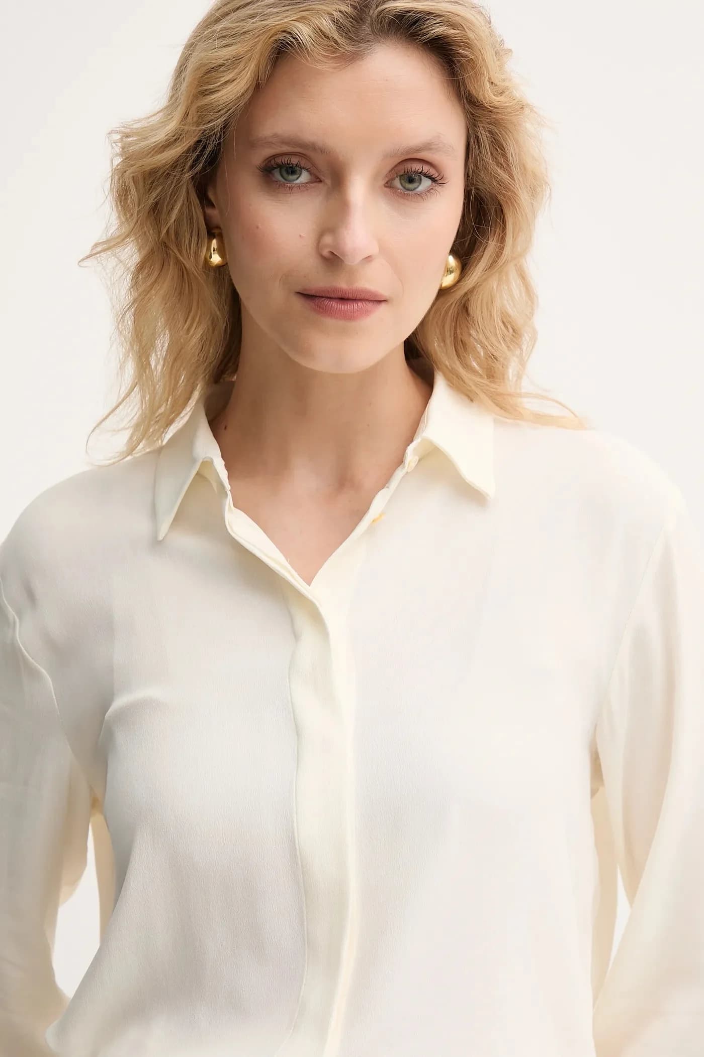 Шелковая рубашка - фото 4