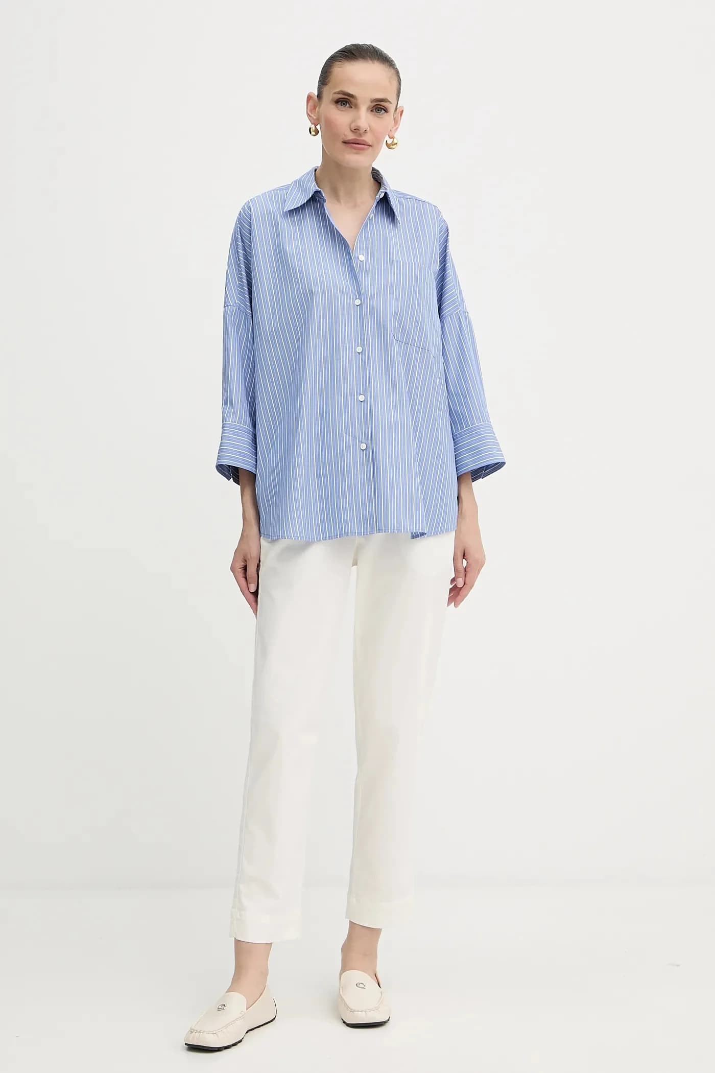 рубашка ZAVORRA из хлопка - фото 2