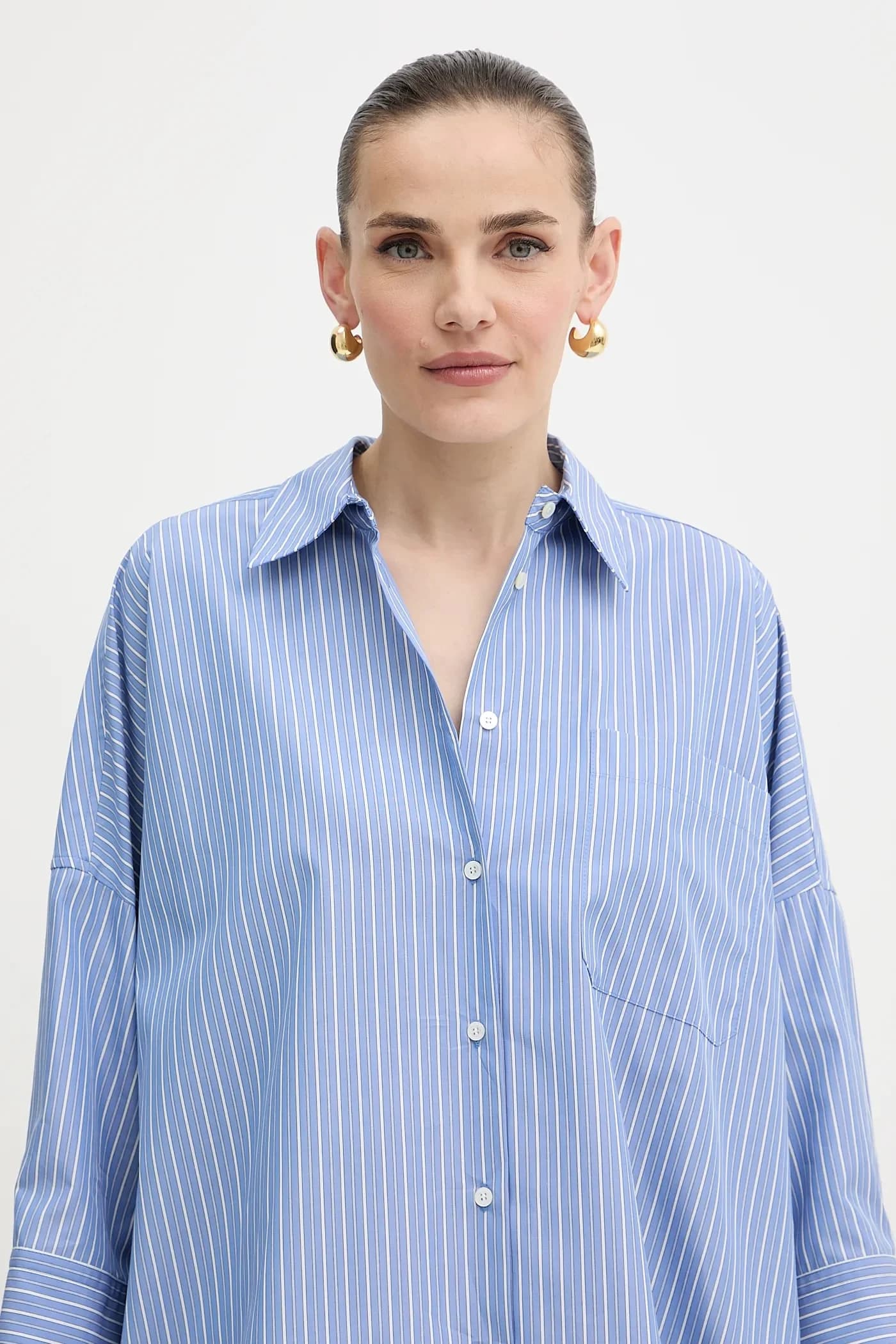 рубашка ZAVORRA из хлопка - фото 4