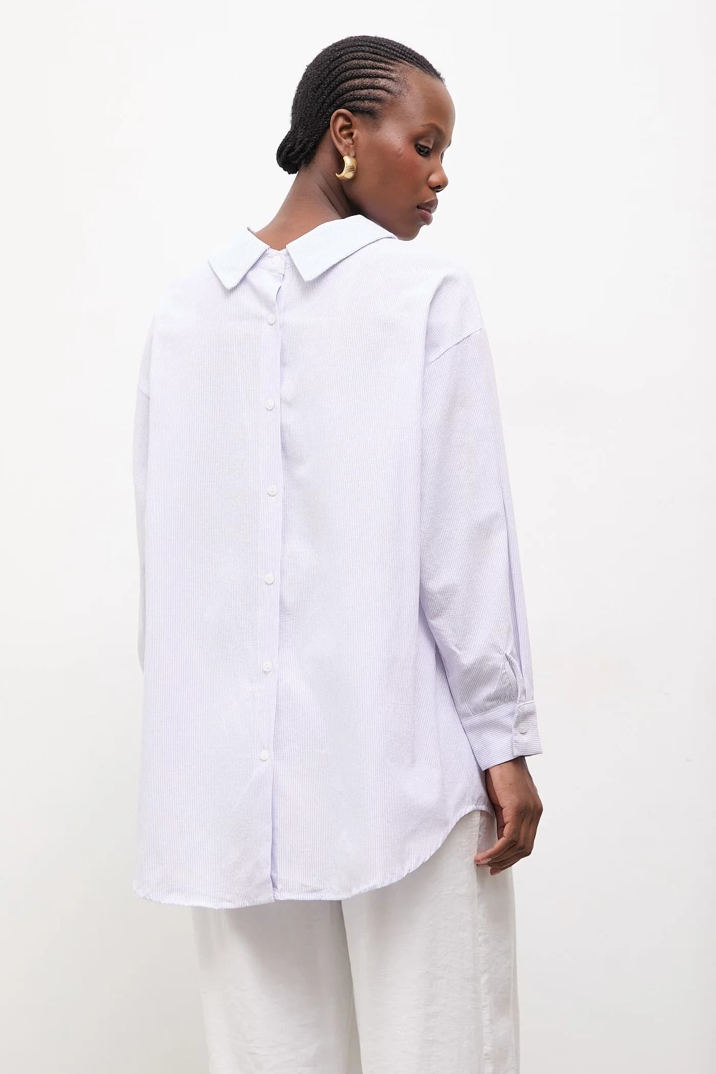 Льняная рубашка - фото 3