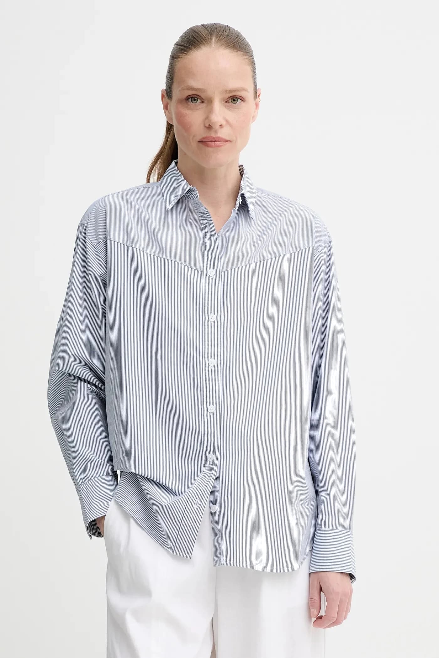 HARLIE NOVELTY BF SHIRT хлопковая рубашка