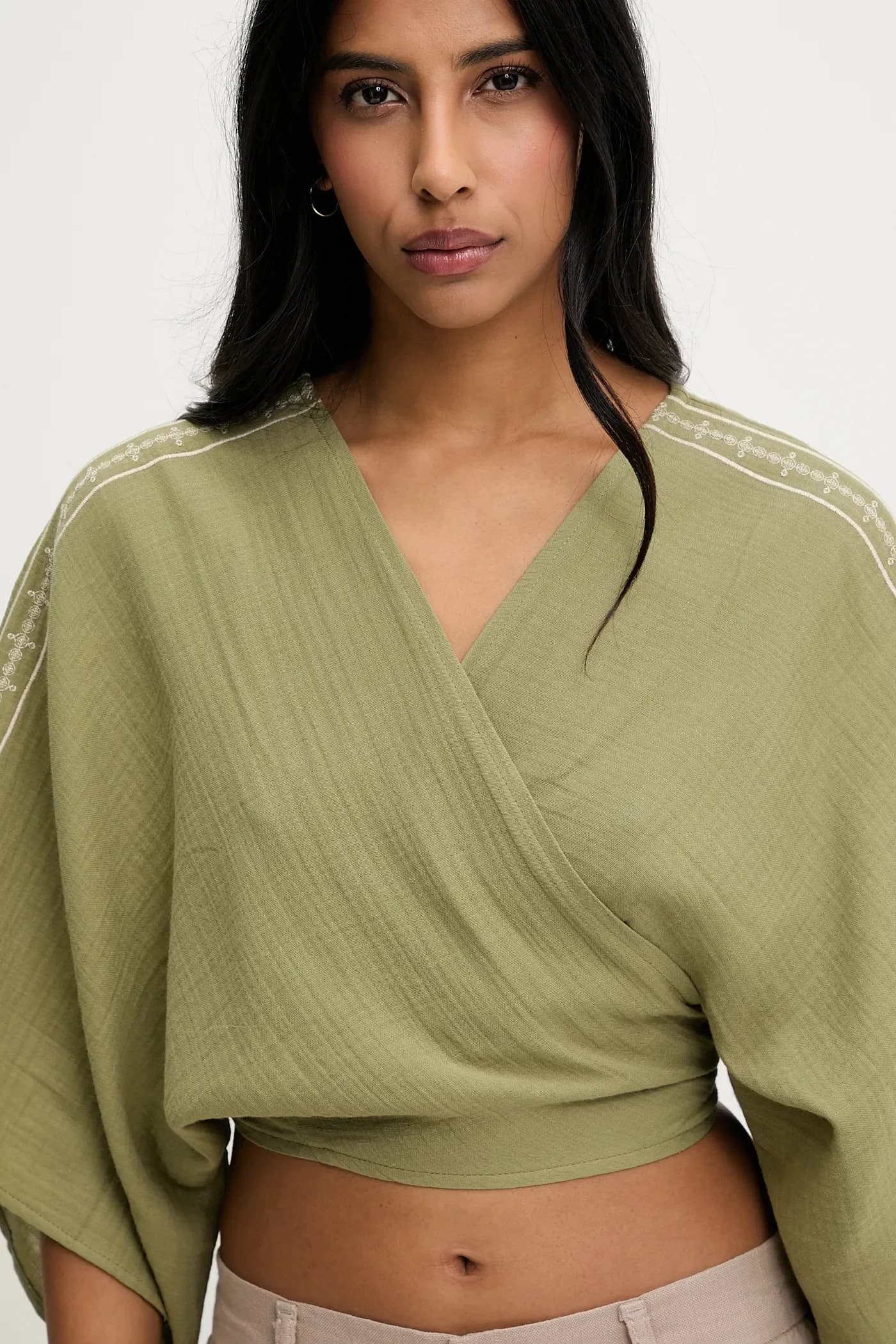 Хлопковая рубашка - фото 4