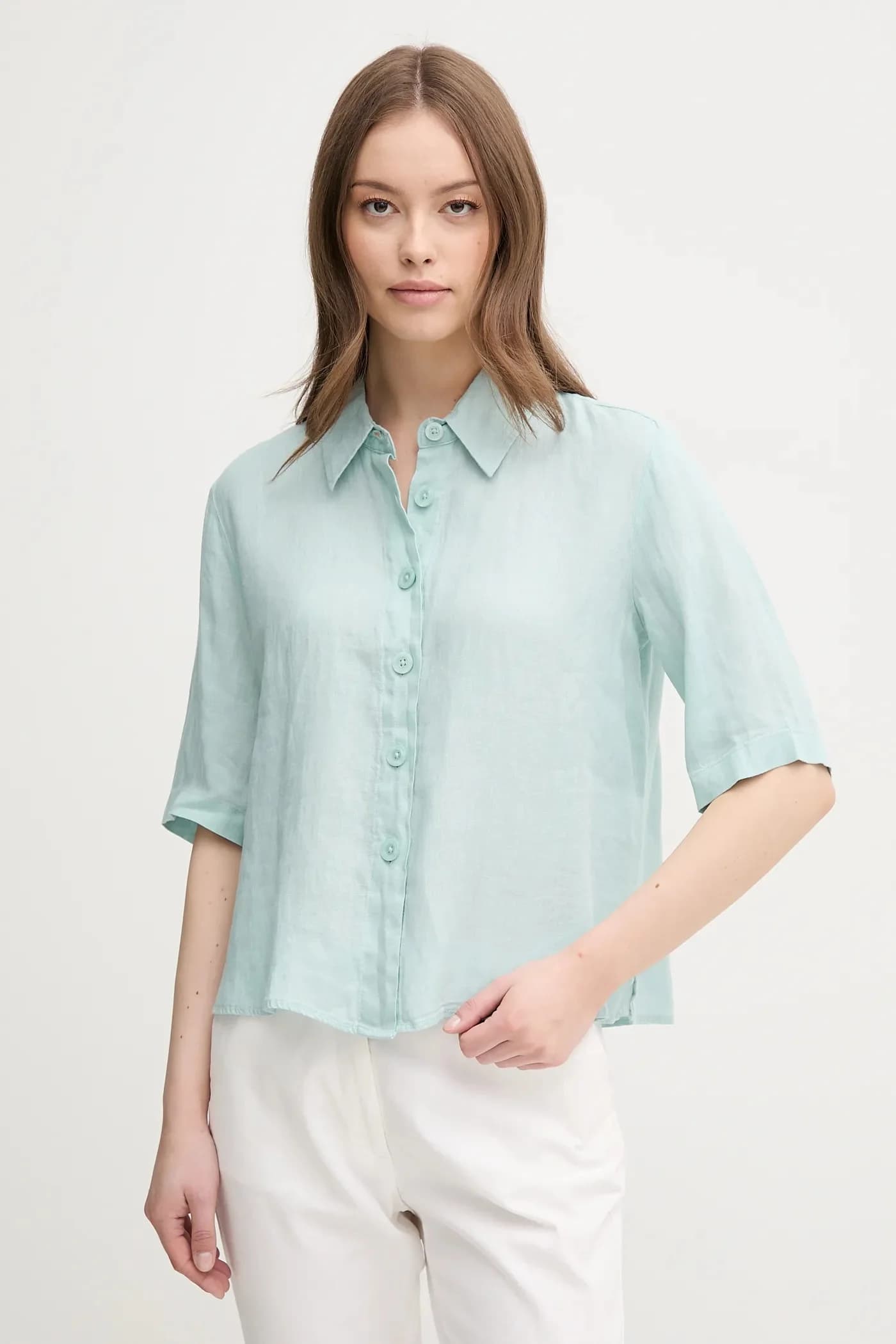 Льняная рубашка