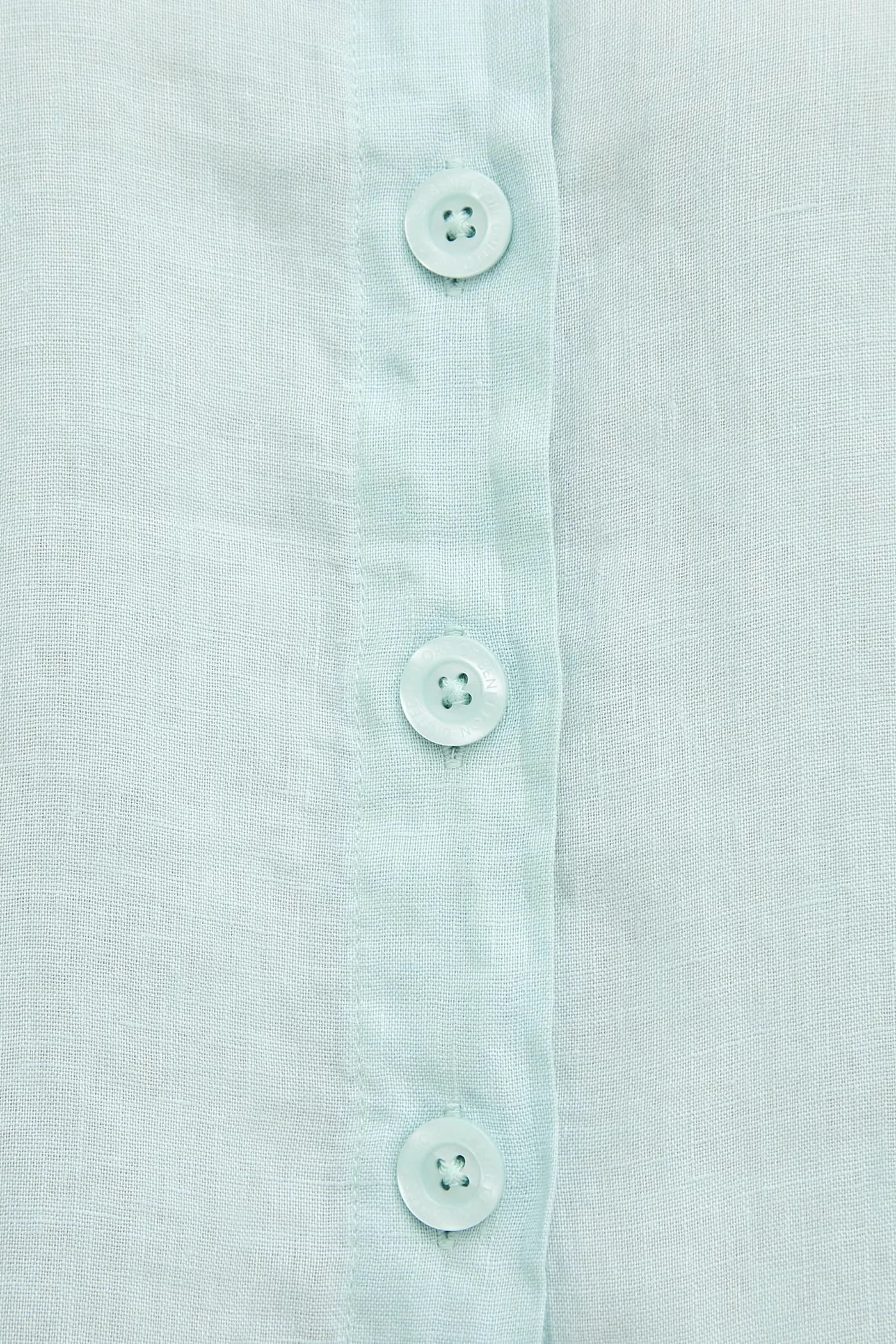 Льняная рубашка - фото 5