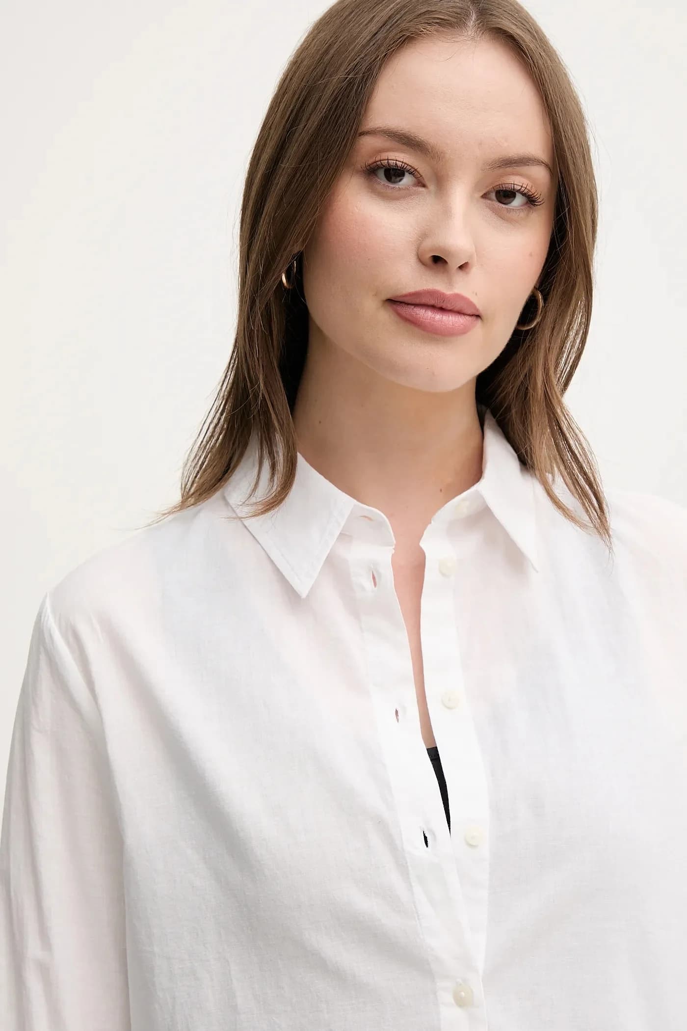 Хлопковая рубашка - фото 4