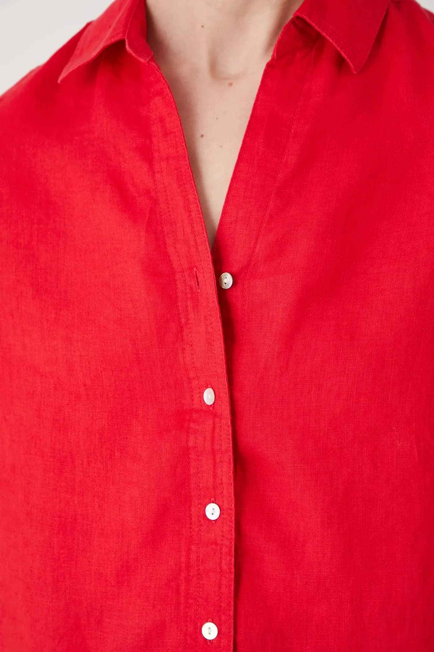 Льняная рубашка - фото 5