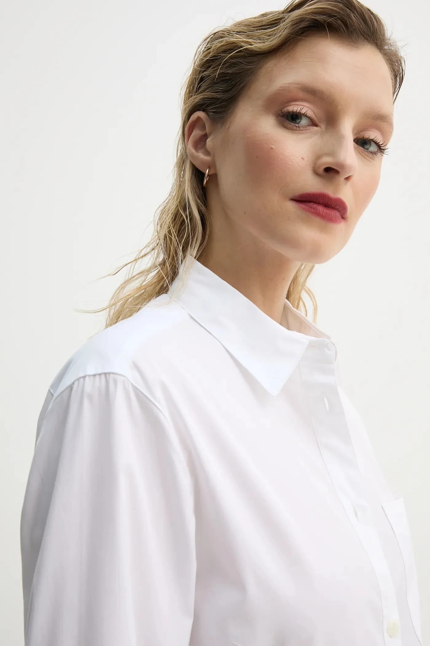 Хлопковая рубашка - фото 5