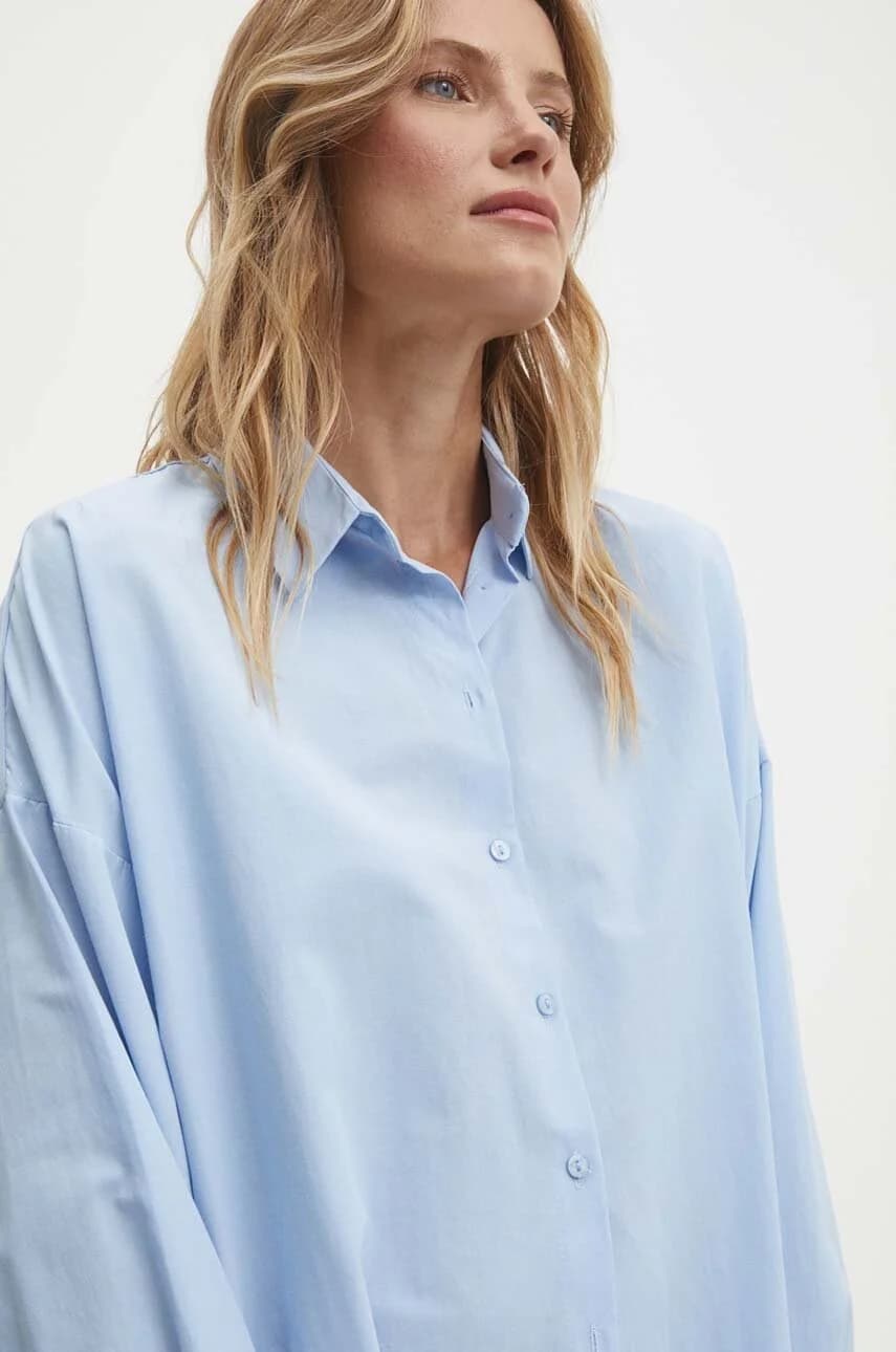 Хлопковая рубашка Answear.LAB - фото 4