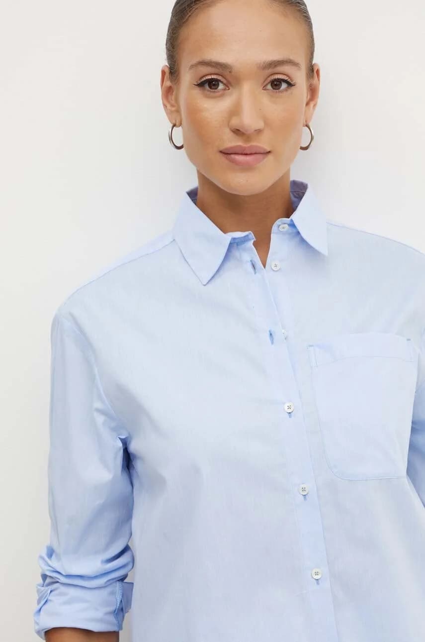 Хлопковая рубашка - фото 4