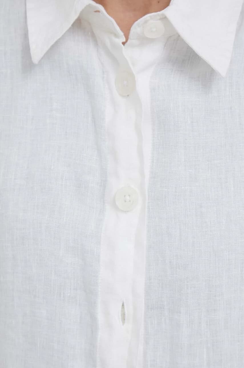 Льняная рубашка - фото 4