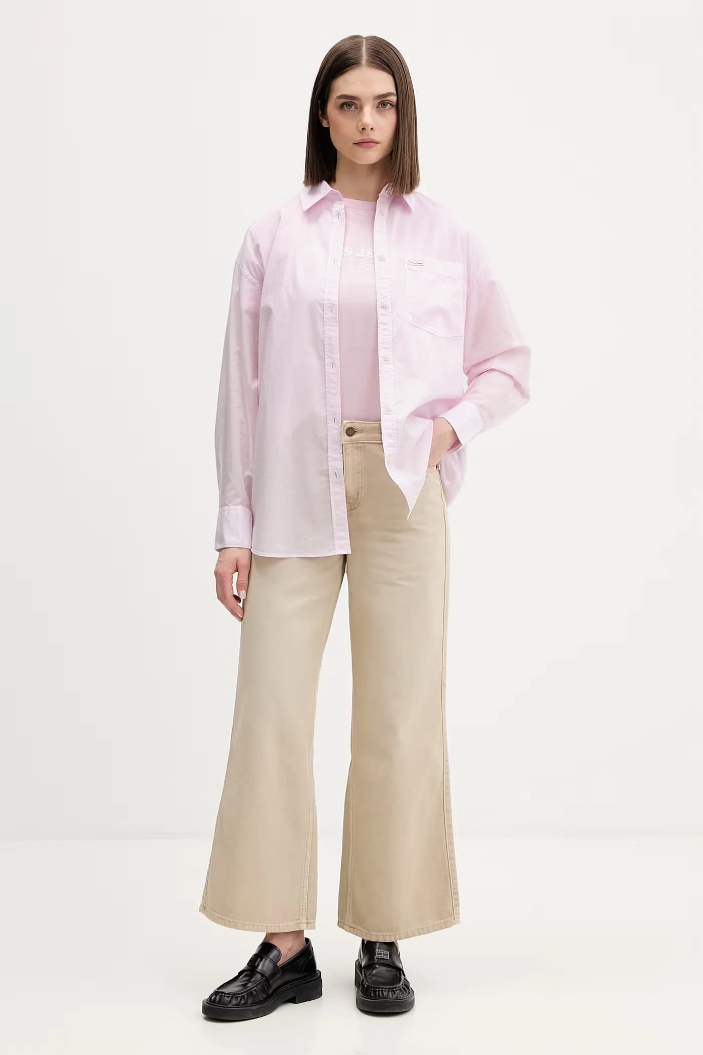 Женская хлопковая рубашка - фото 2